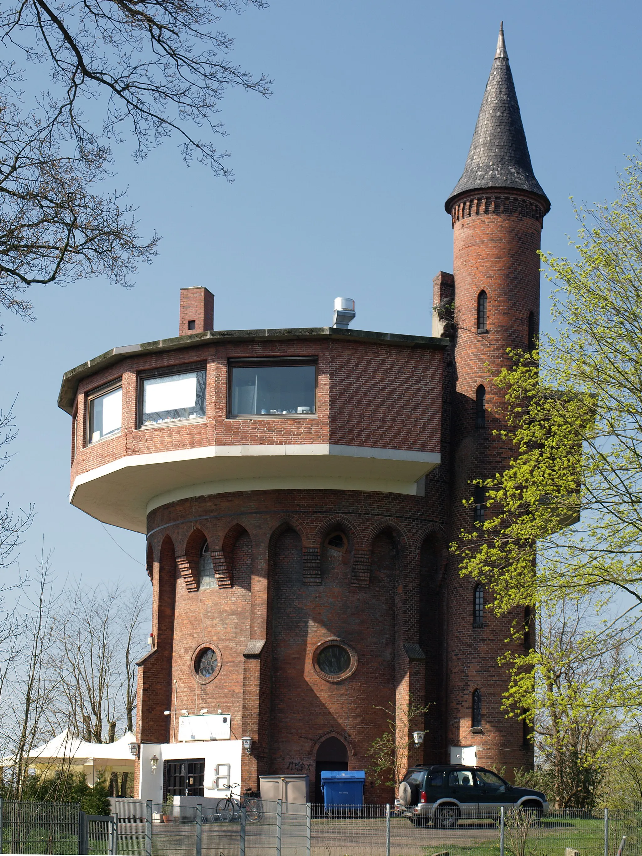 Photo showing: Glückstadt  (Schleswig-Holstein, Germany),former water tower , photo 2009