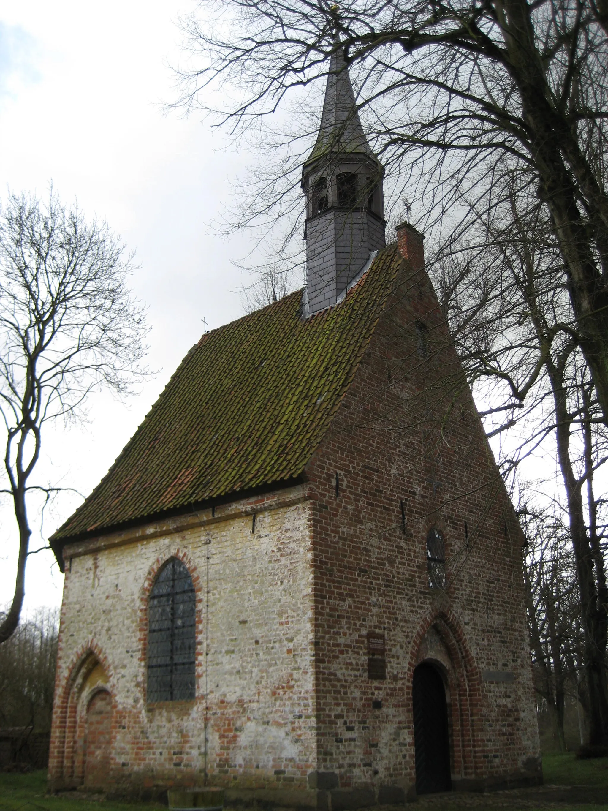 Photo showing: Siechenkapelle Klein-Grönau, gehört zu Lübeck, aber liegt räumlich in Groß Grönau