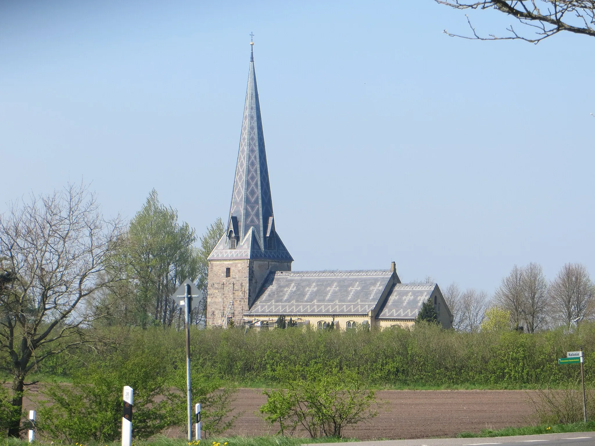 Photo showing: Kirche Handewitt von Osten aus gesehen