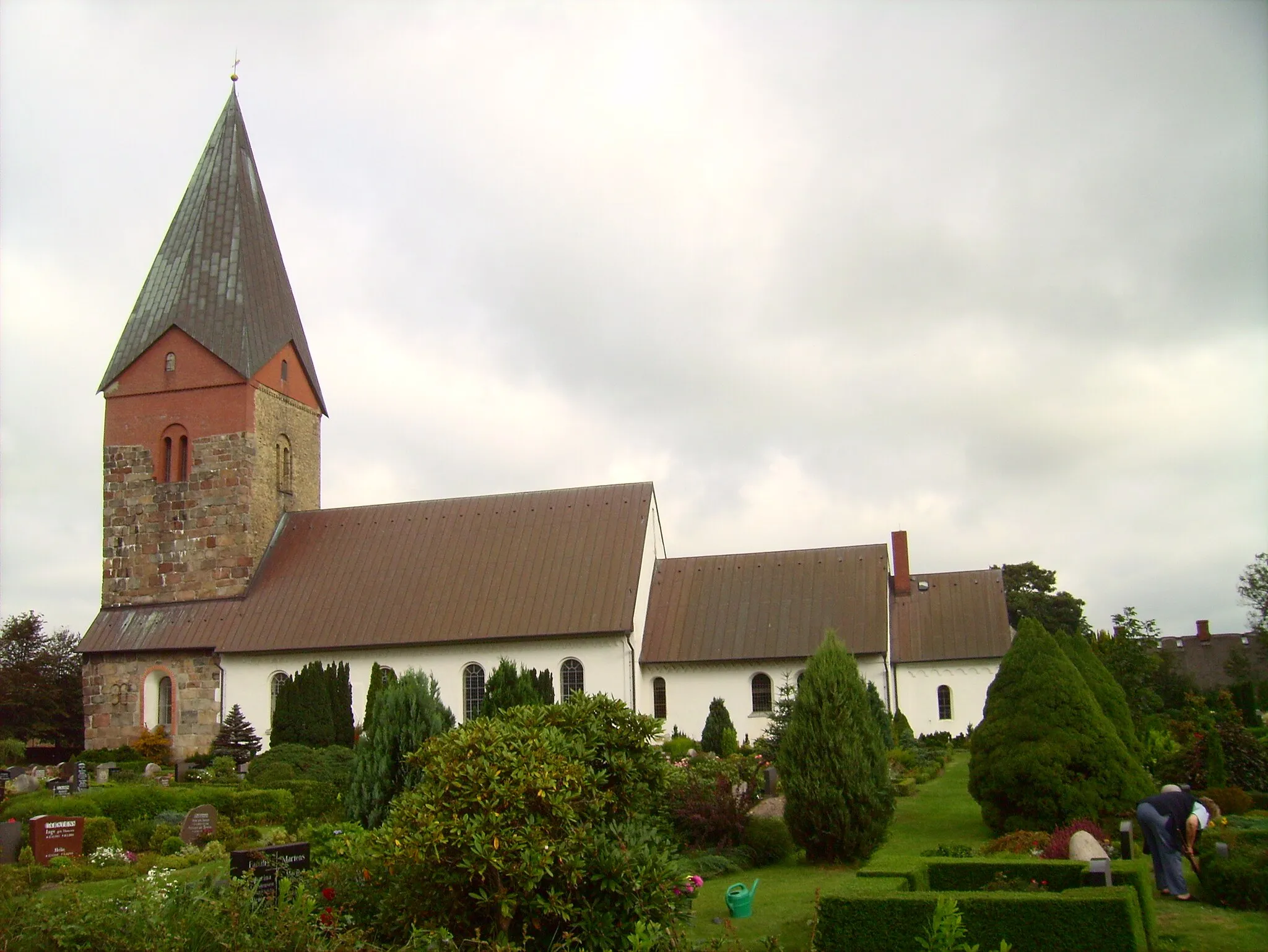 Photo showing: St. Marienkirche, Church in Hattstedt (Northern Frisia/Germany)