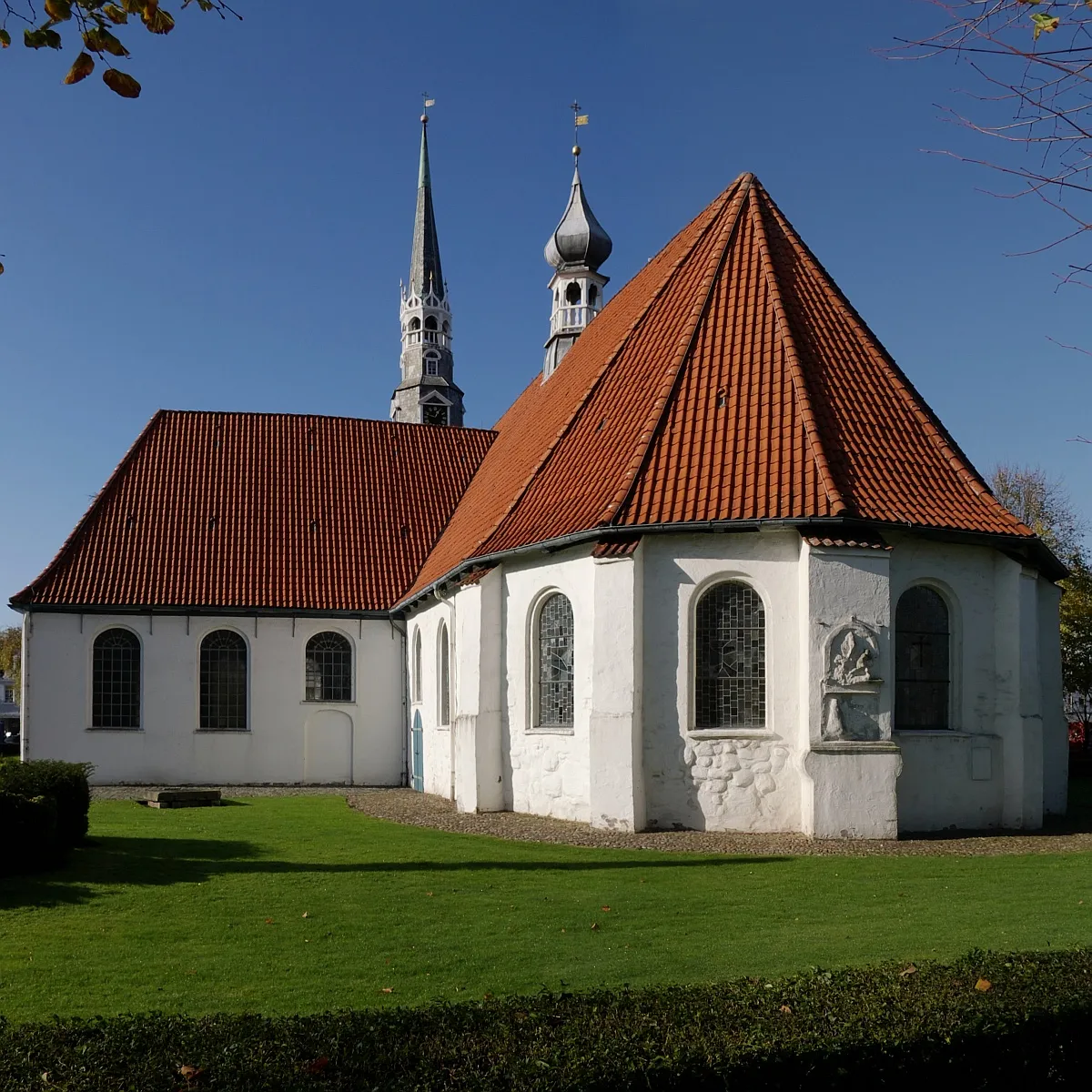 Photo showing: St.-Jürgen-Kirche in Heide (Holstein)