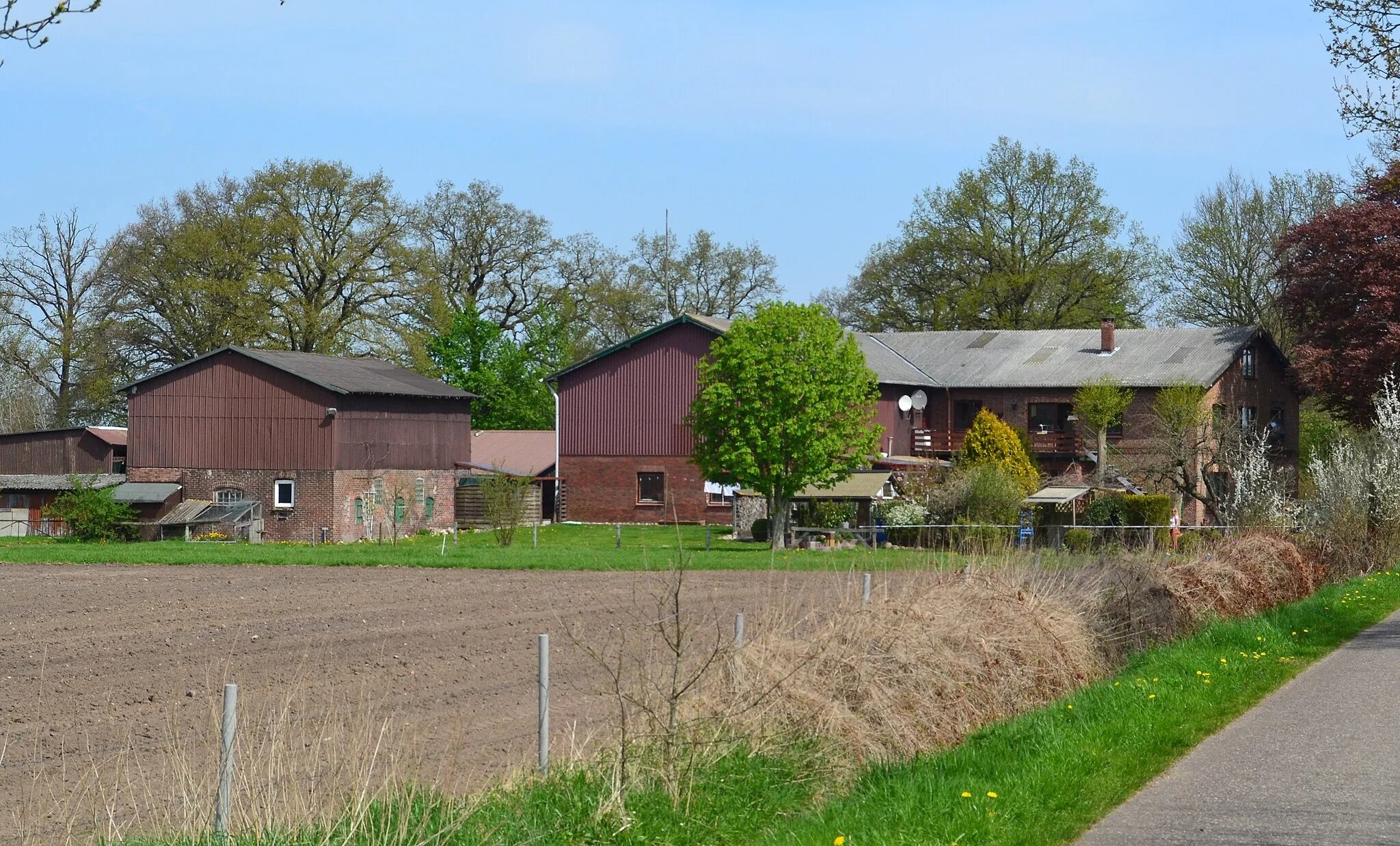 Photo showing: Die Hofanlage im Breedenmoor in Hemdingen (Kulturdenkmal)