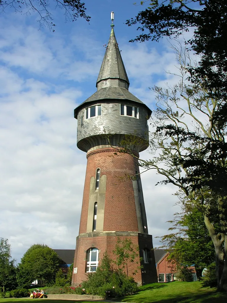 Photo showing: Husum, Germany: Water tower