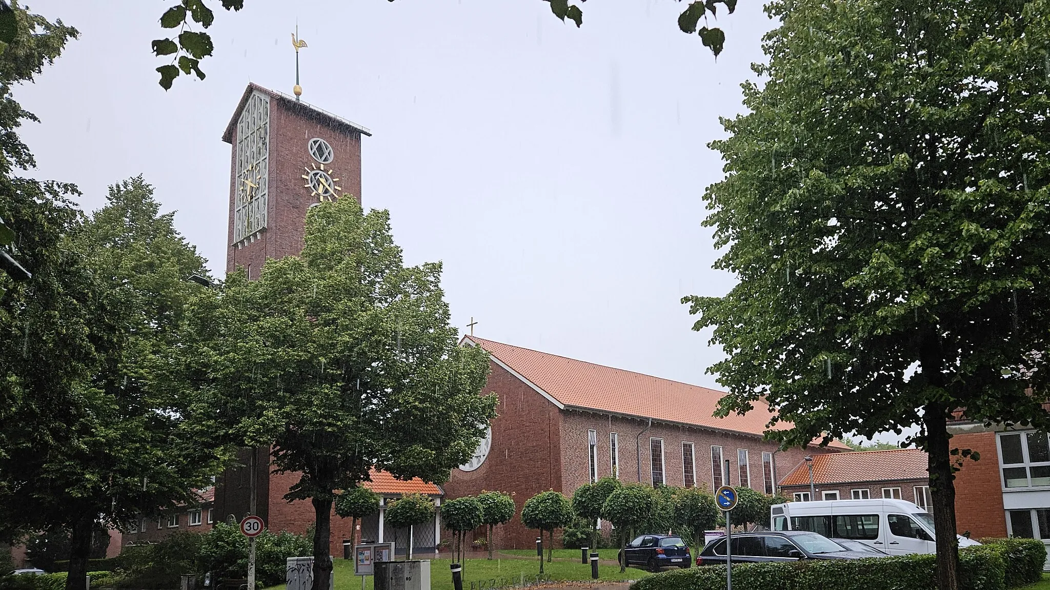 Photo showing: Christuskirche (Kirchengebäude in Kronshagen)