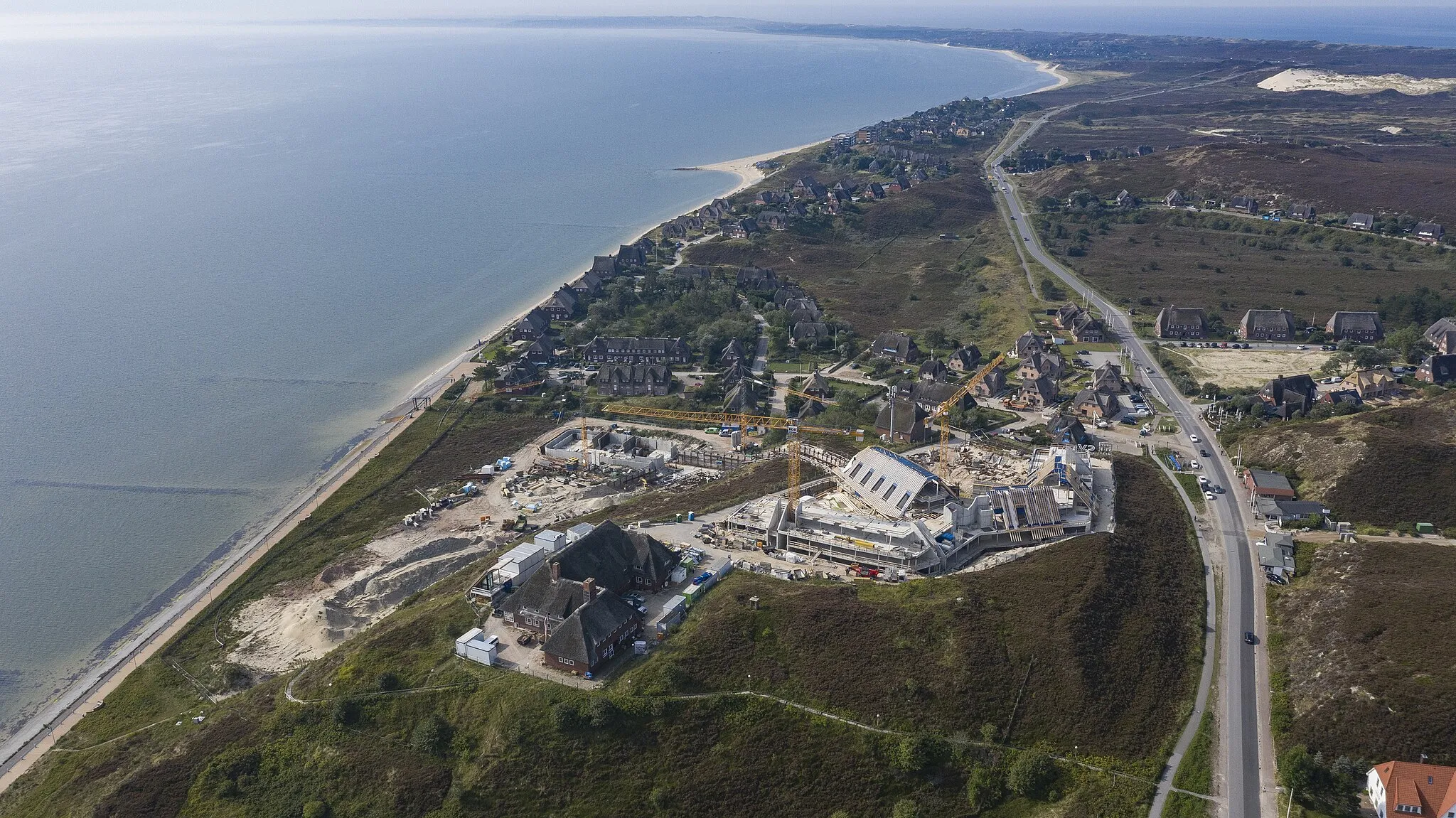 Photo showing: Aerial view of List, Sylt, Schleswig-Holstein, Germany