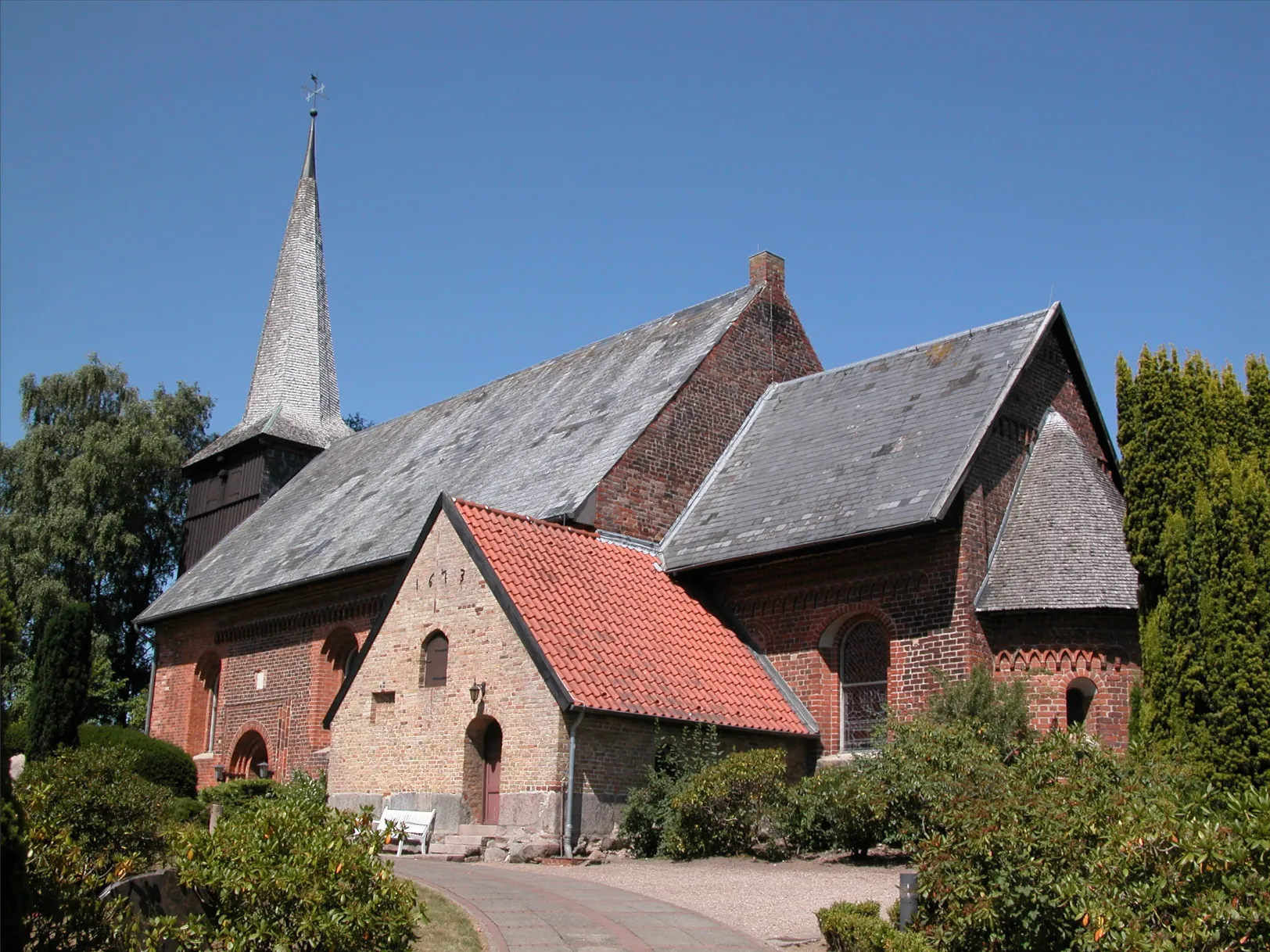 Photo showing: Kirche Rieseby