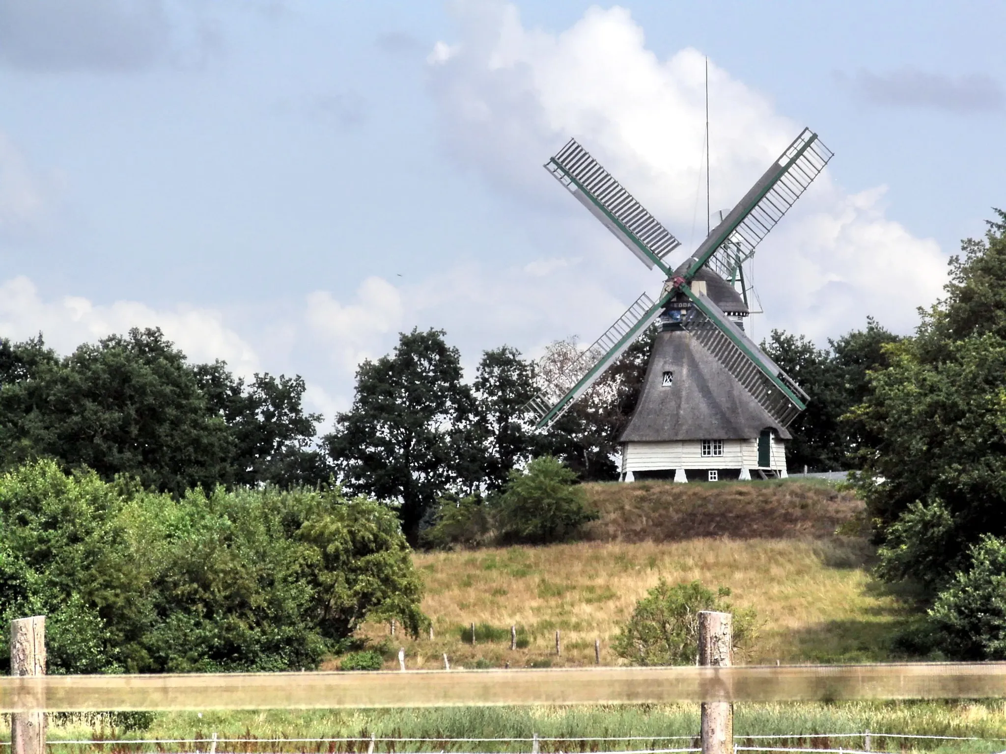 Photo showing: Holländermühle Edda in Sankt Michaelisdonn