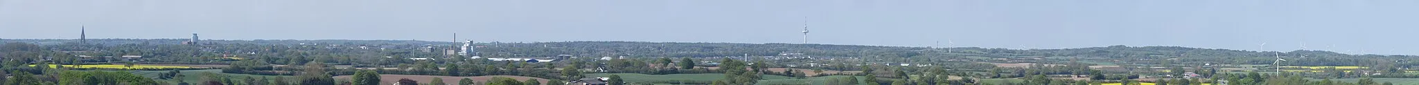 Photo showing: Blick vom Silo Schaalby in die Richtung (grob) Schliekieker.