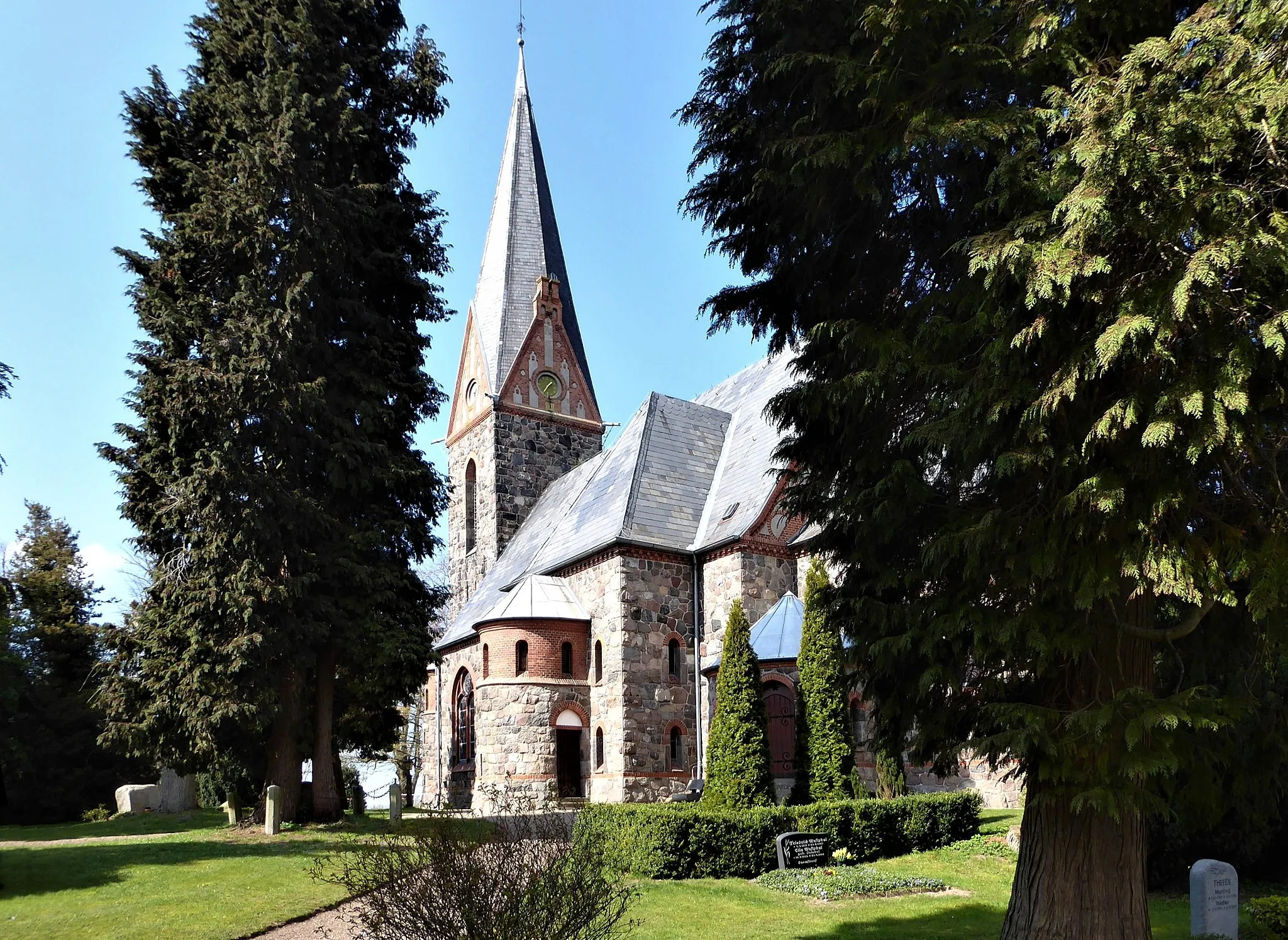 Photo showing: Christuskirche in Hansühn