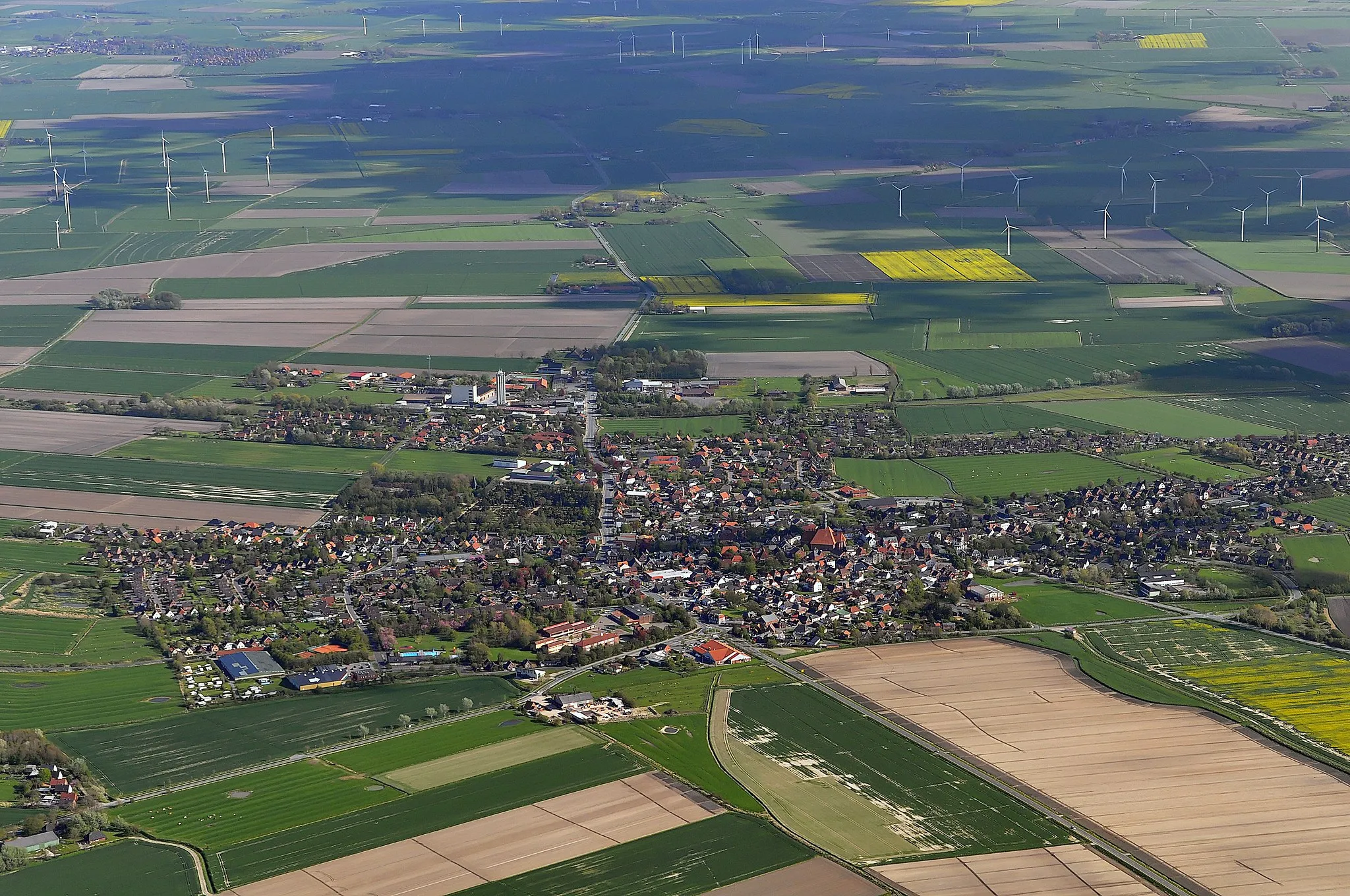 Photo showing: Wesselburen im Kreis Dithmarschen in Schleswig-Holstein.