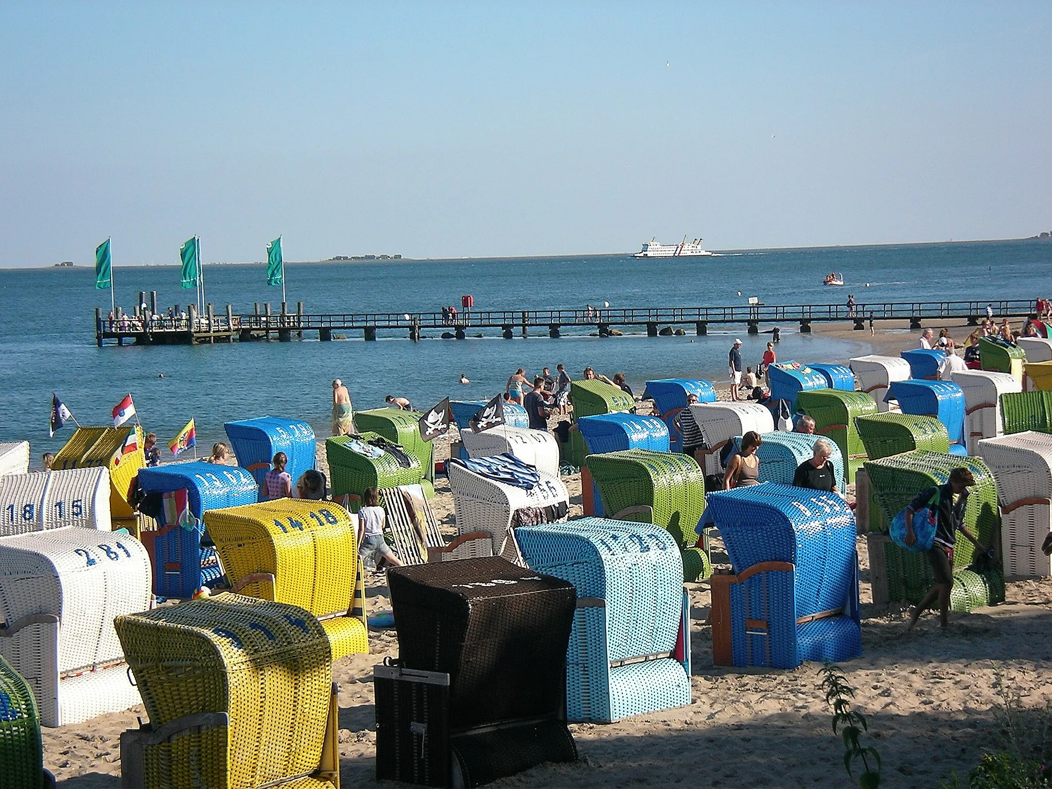 Photo showing: Beach at Wyk auf Föhr
