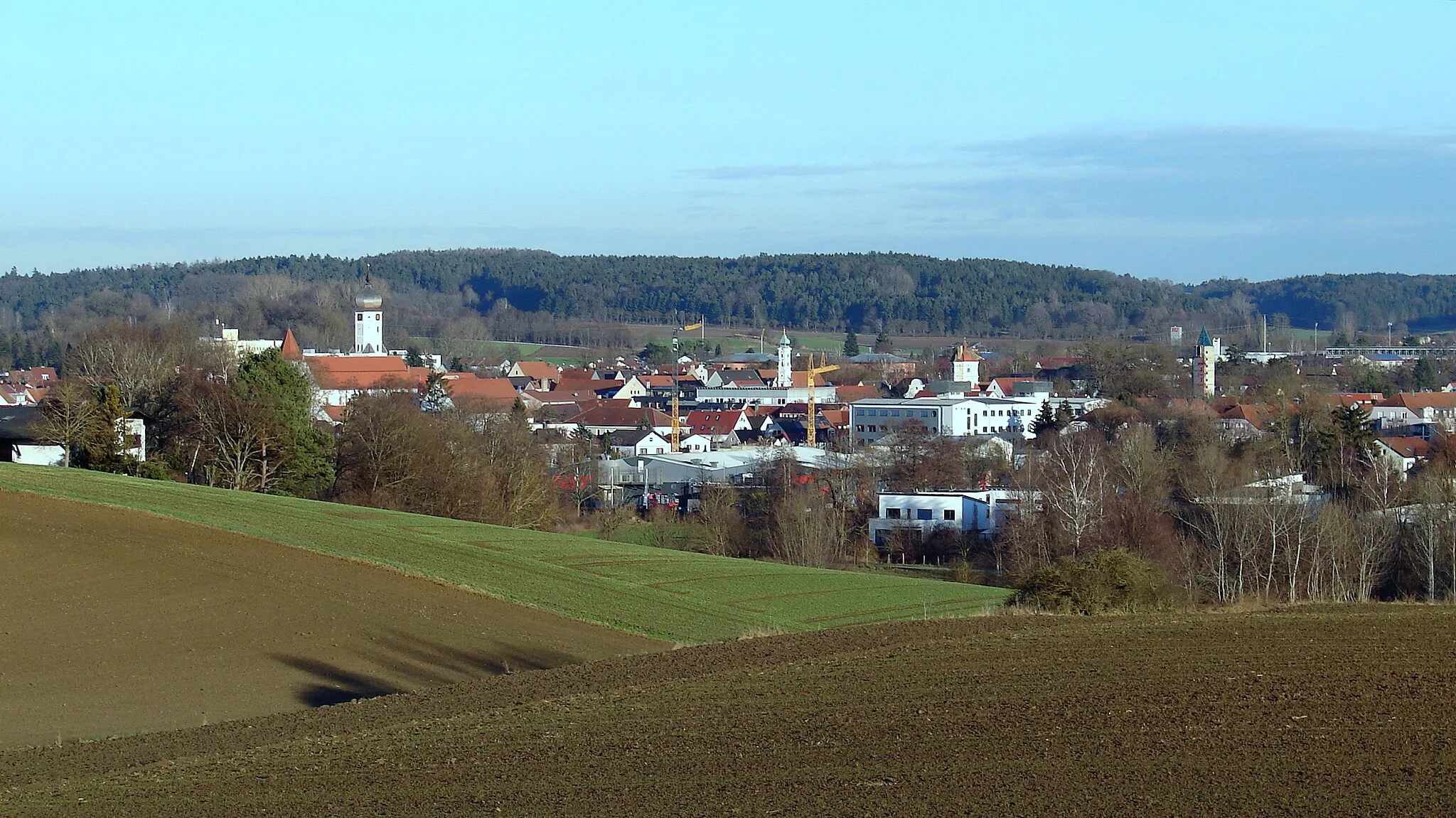 Photo showing: Aichach ist die Kreisstadt des Landkreises Aichach-Friedberg im bayerischen Regierungsbezirk Schwaben.