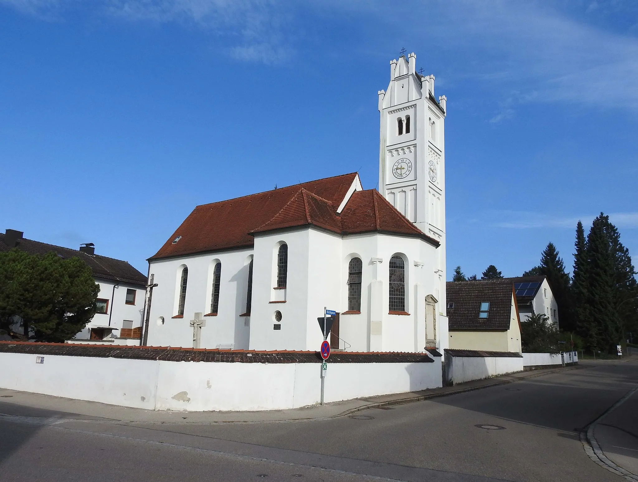 Photo showing: Alte Pfarrkirche in Aystetten