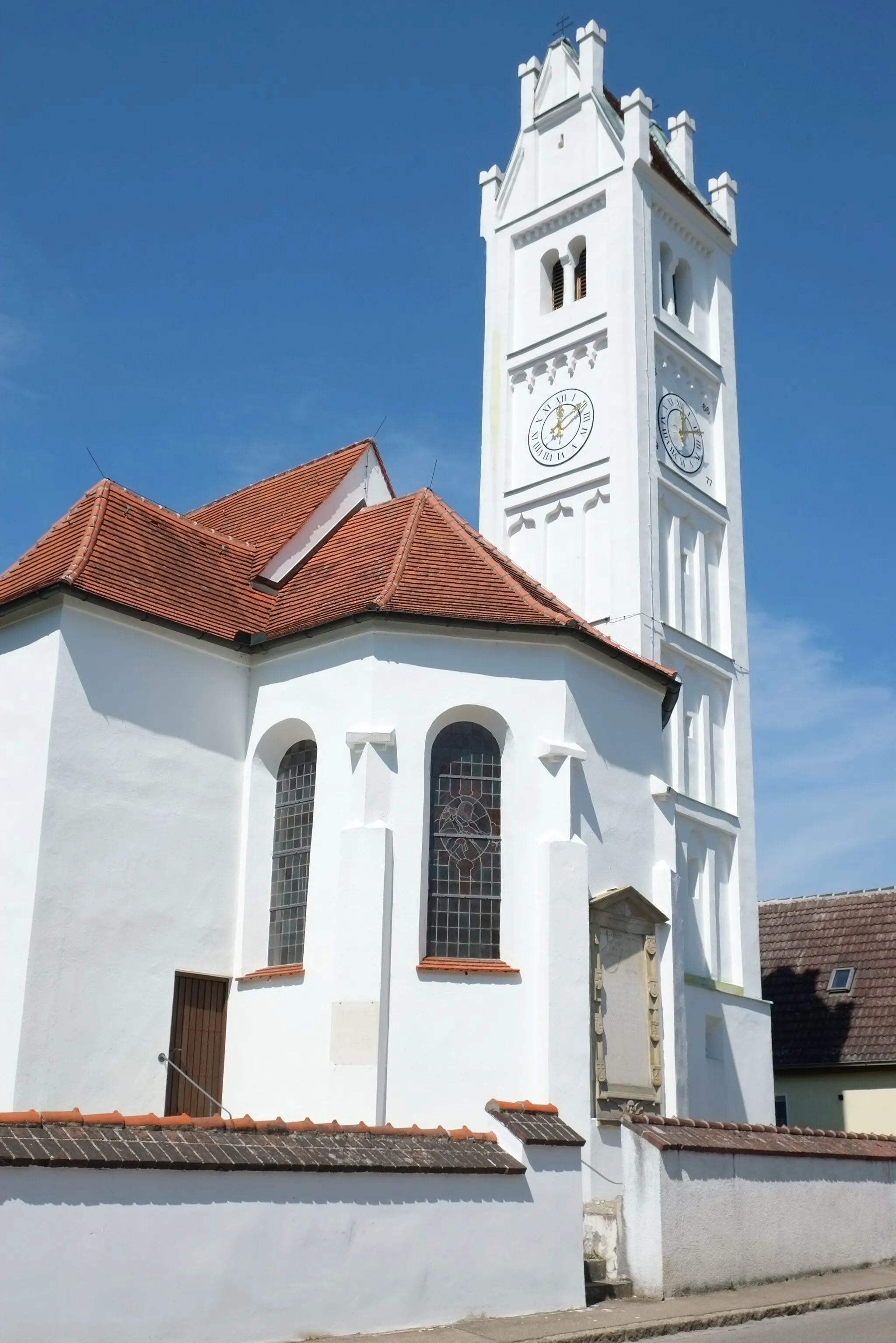 Photo showing: Kirche St. Martin in Aystetten im Landkreis Augsburg (Bayern Deutschland)