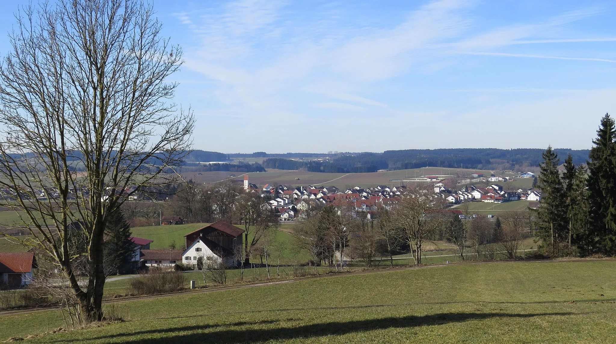 Photo showing: Breitenbrunn von Osten