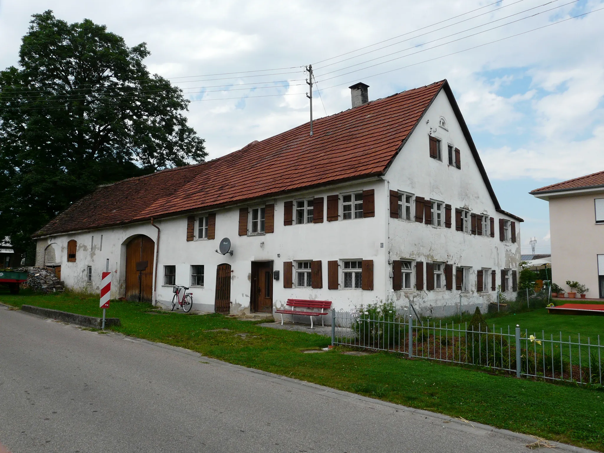 Photo showing: Bauernhaus in Breitenbrunn, Unterallgäu