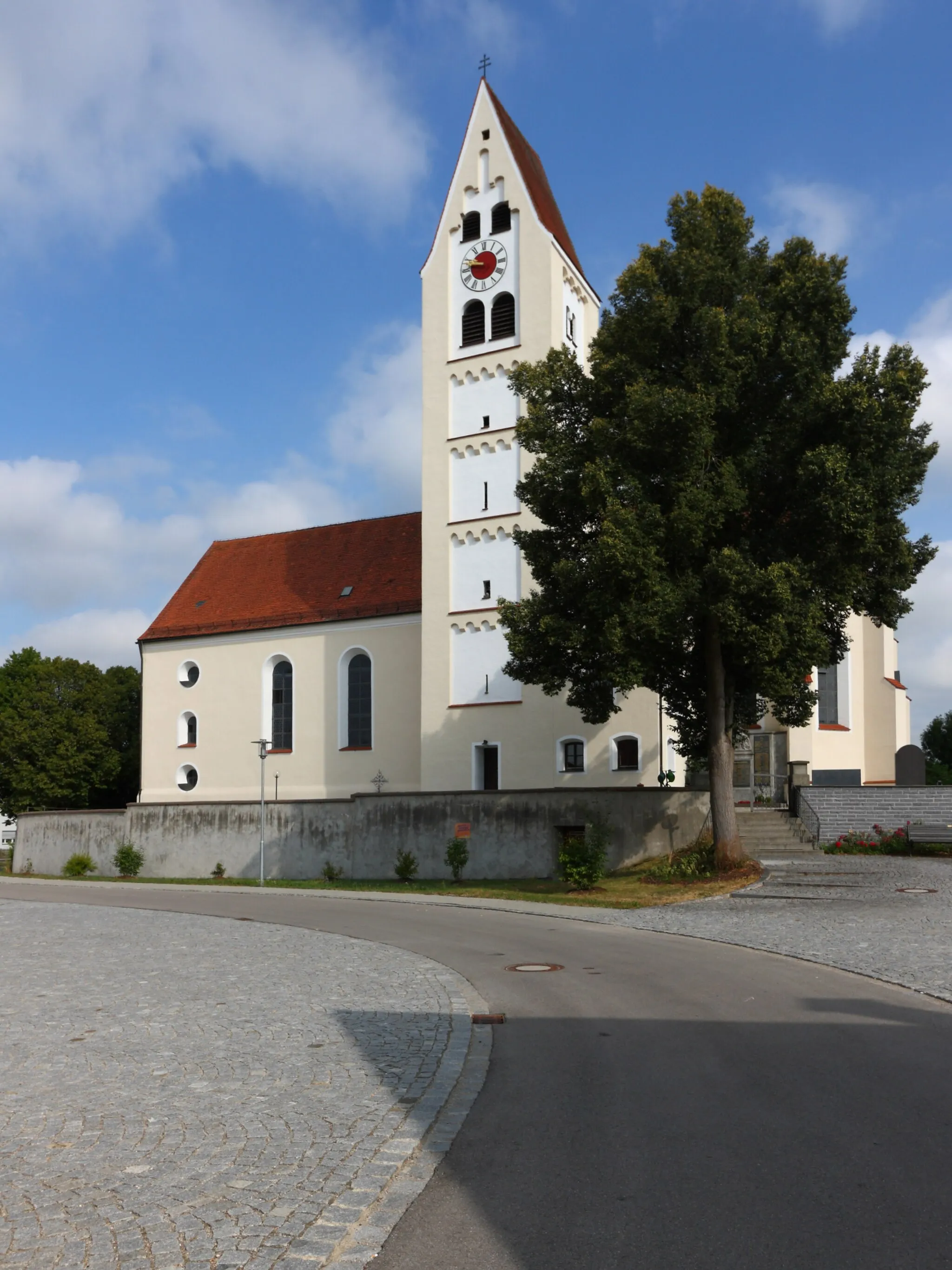 Photo showing: Südansicht von St. Martin