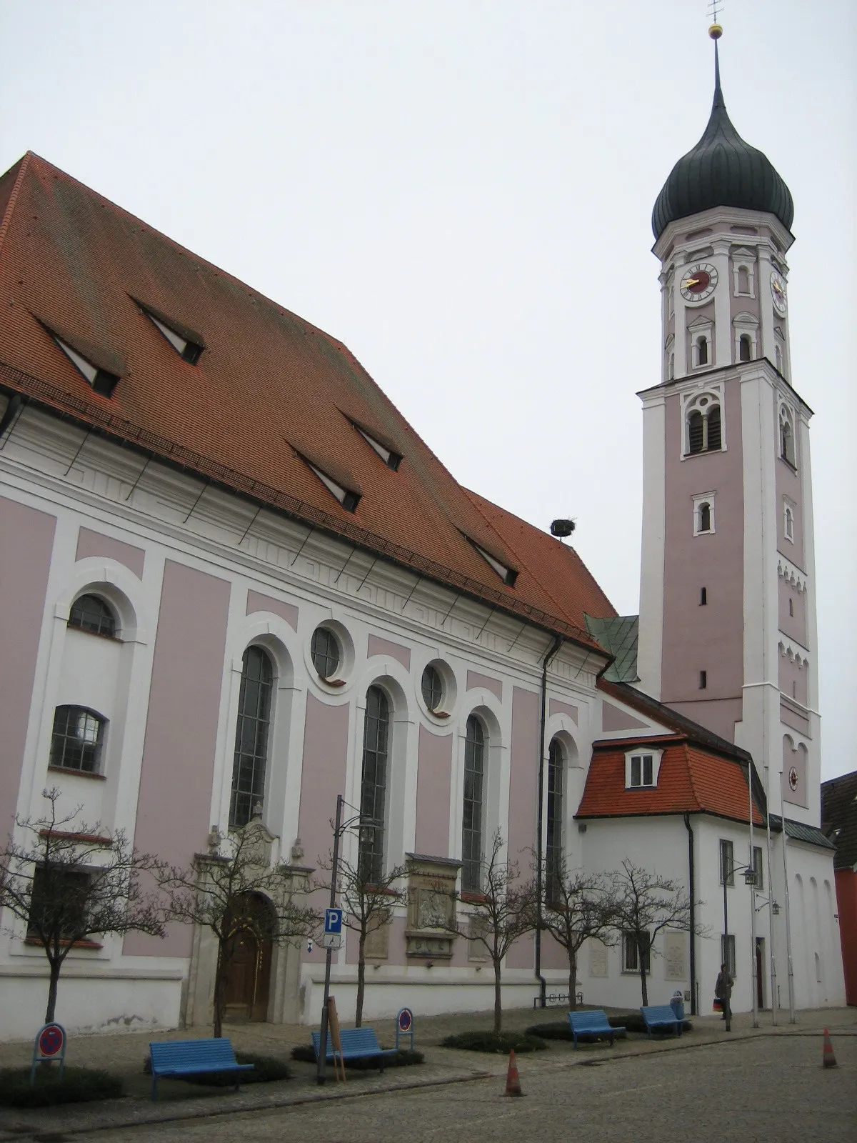 Photo showing: Burgau in Schwaben, Stadtpfarrkirche
