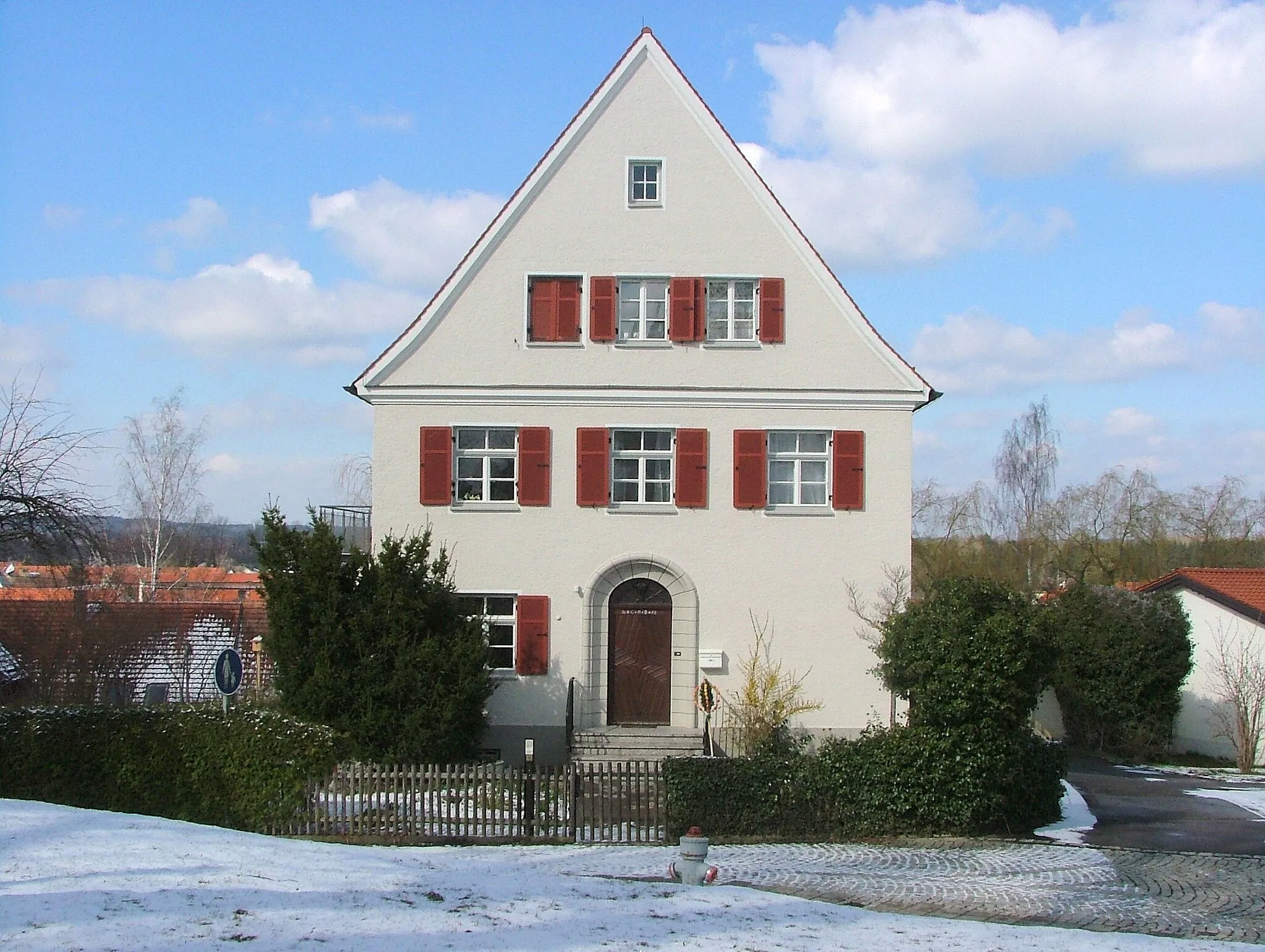 Photo showing: Buxheim Pfarrhof