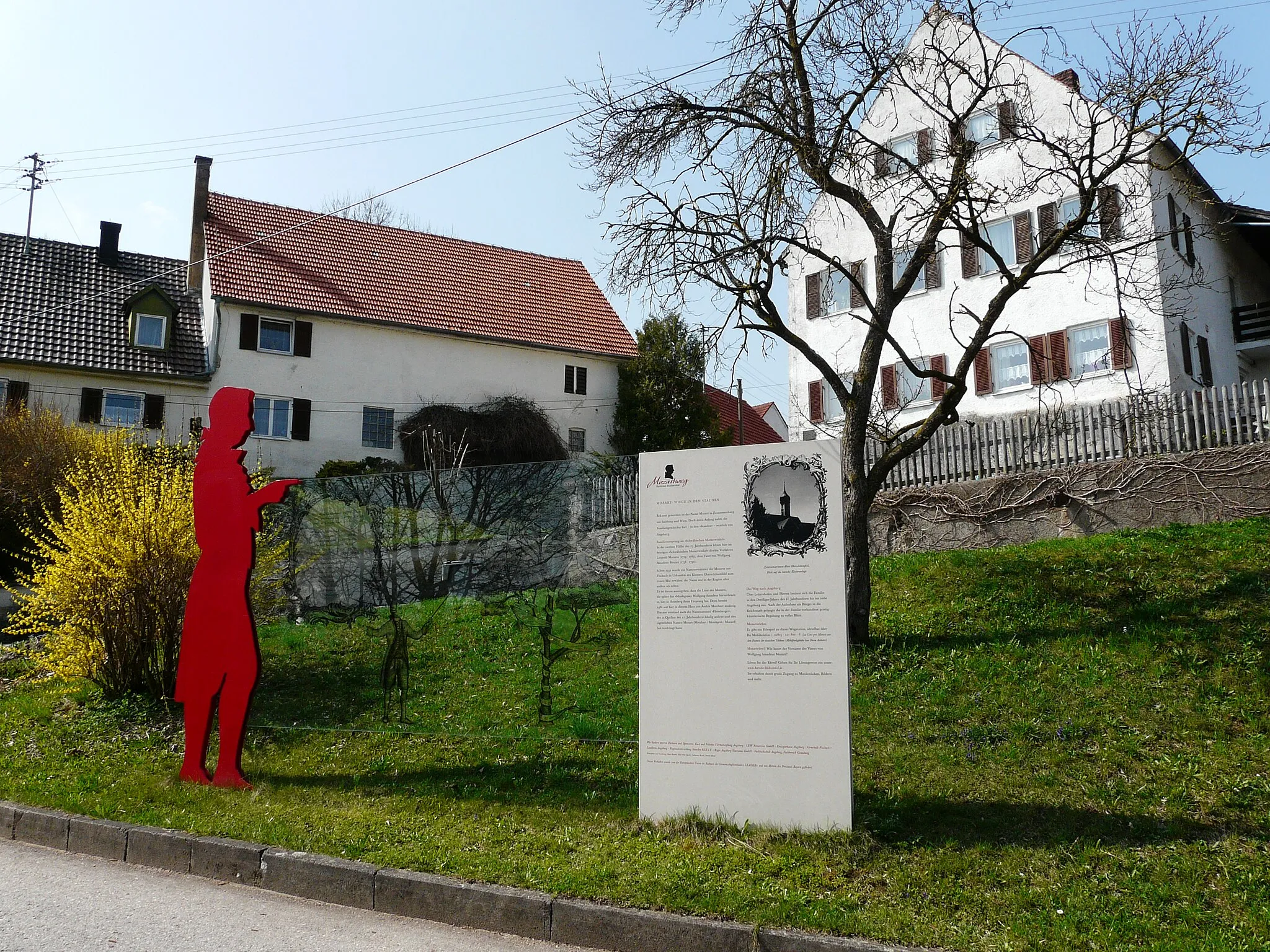 Photo showing: Mozarthaus in Heimberg, Fischach