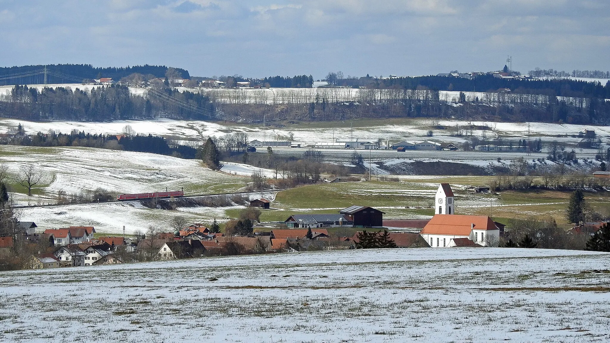 Photo showing: Günzach von Südosten