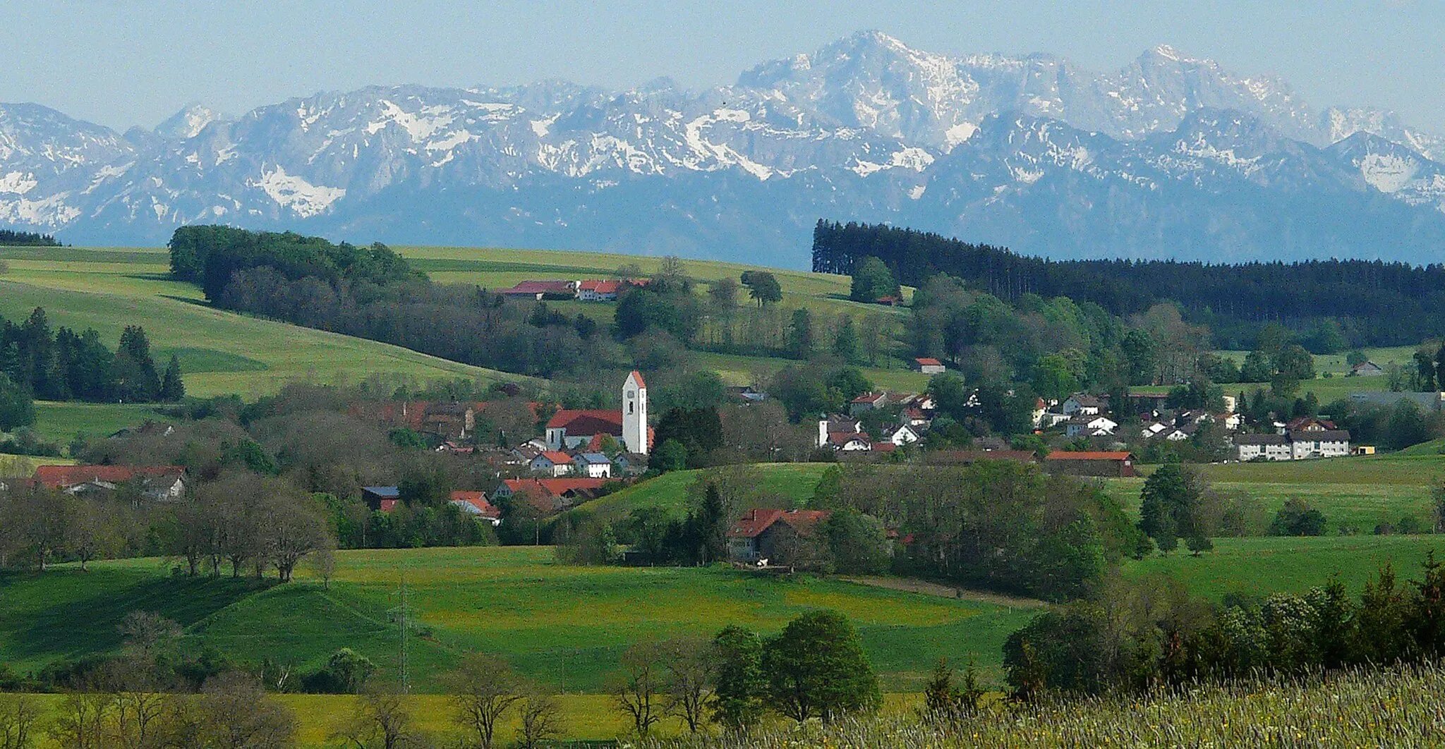 Photo showing: Günzach von Nordwesten