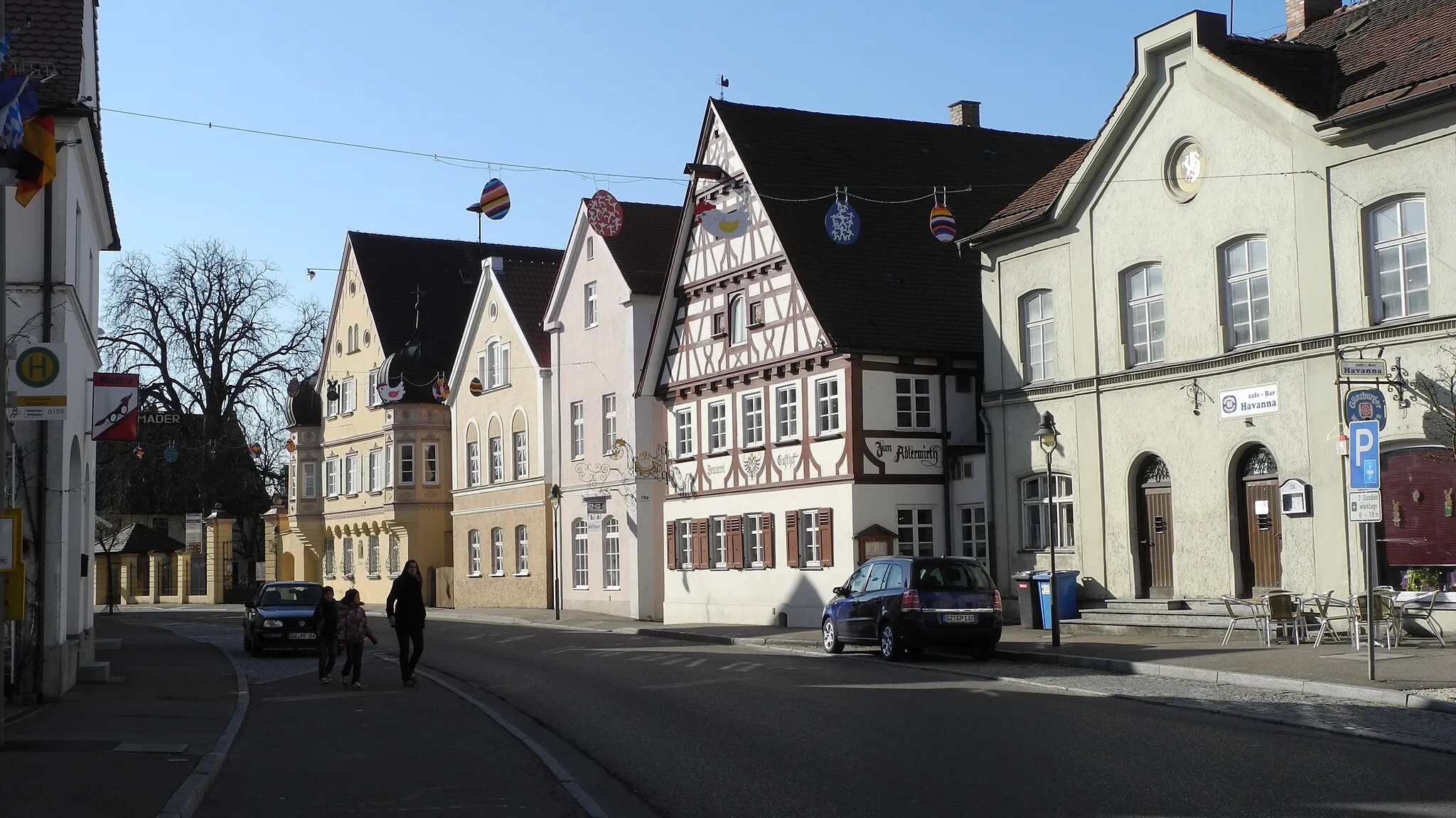 Photo showing: Ichenhausen-Ortszentrum