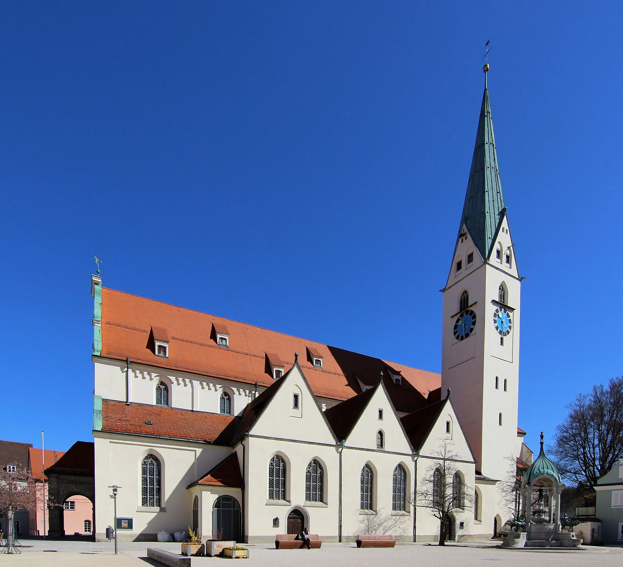 Photo showing: Kirche St. Mang, Kempten