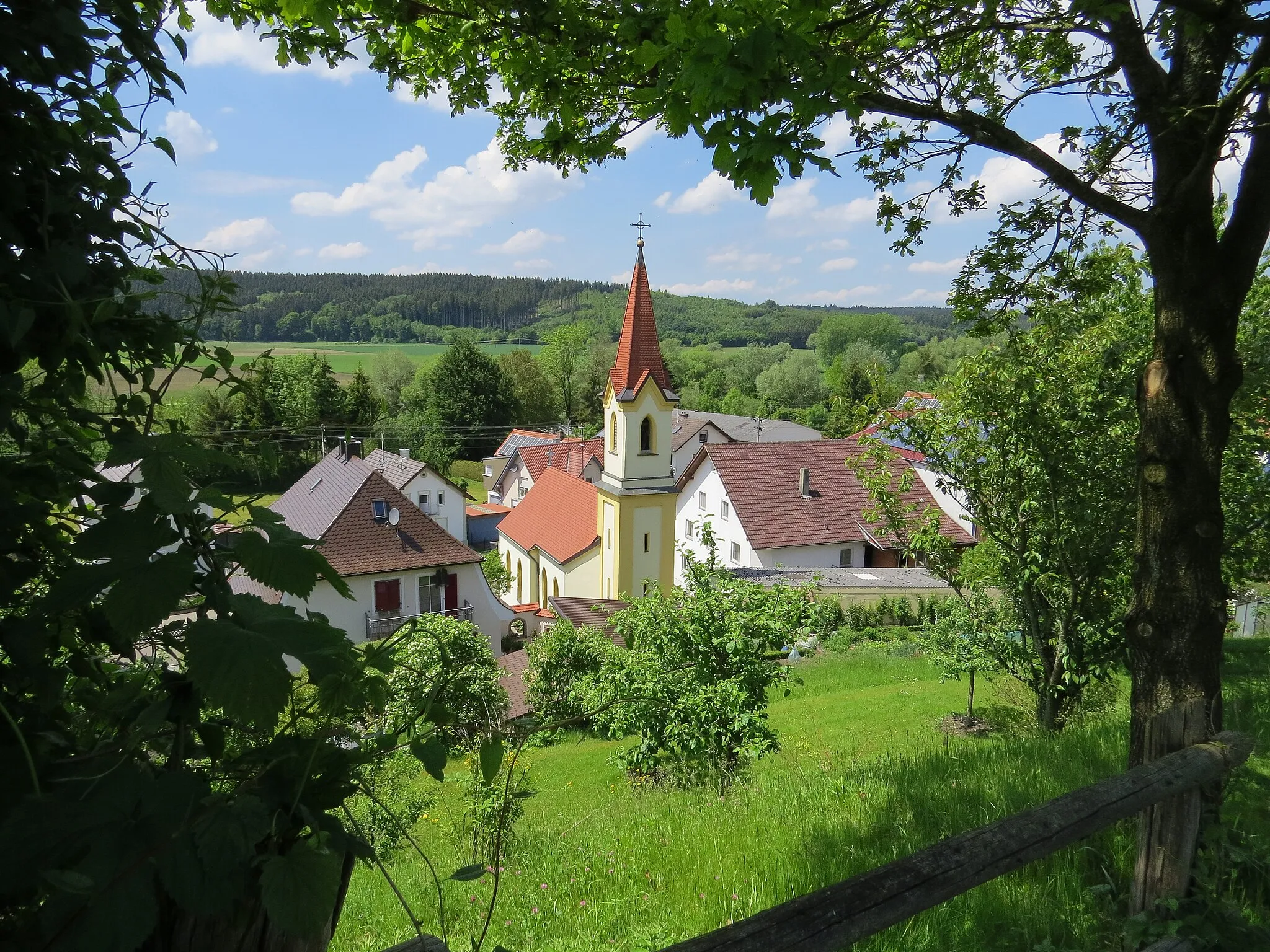 Photo showing: Kirche in Bebenhausen, Kettershausen