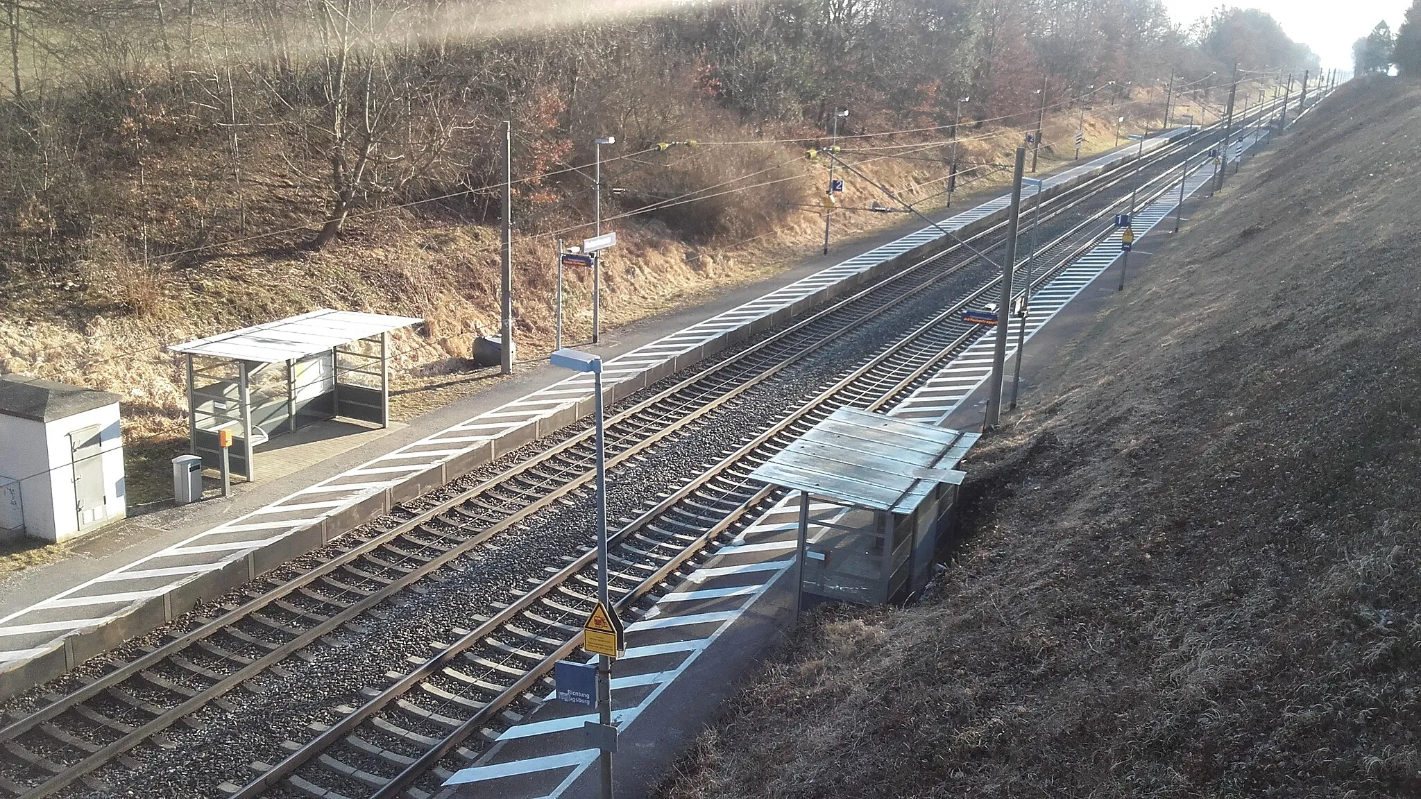 Photo showing: Bahnhof Kutzenhausen