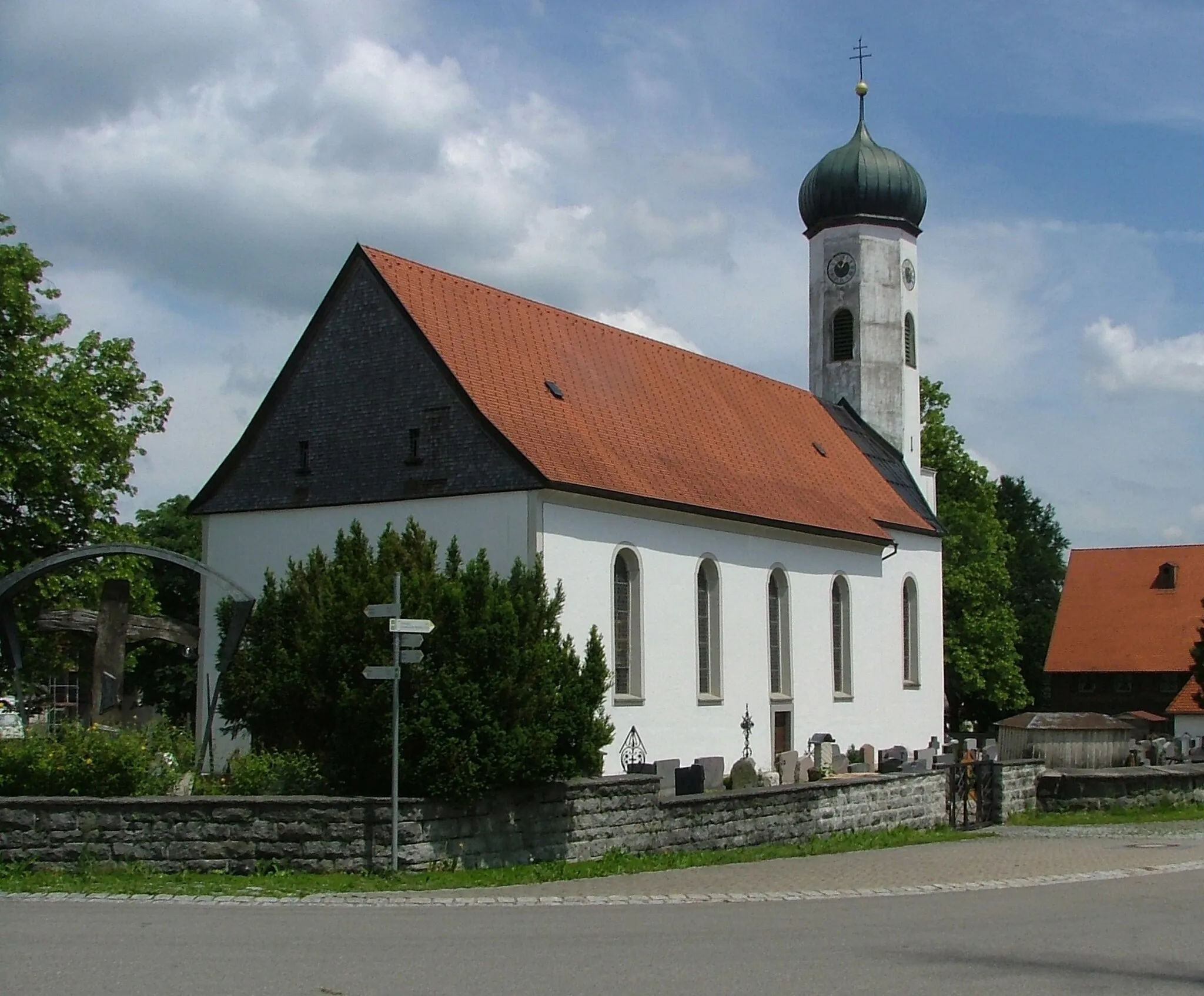 Photo showing: Maierhöfen Kirche