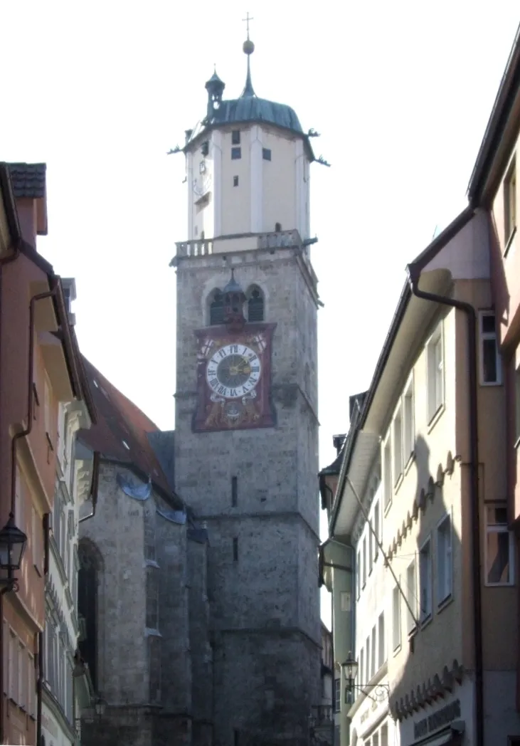 Photo showing: Blick vom Marktplatz auf St. Martin