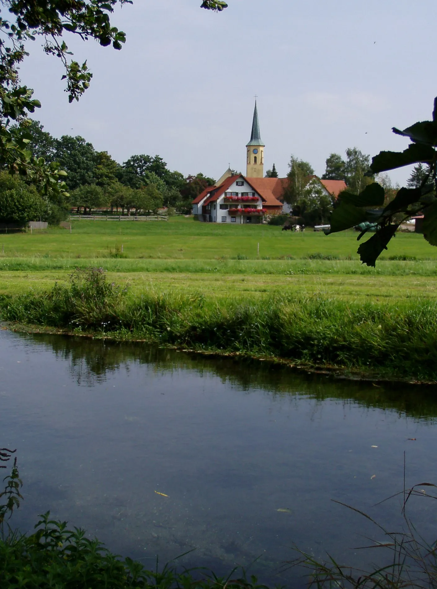 Photo showing: Memmingerberg von Westen