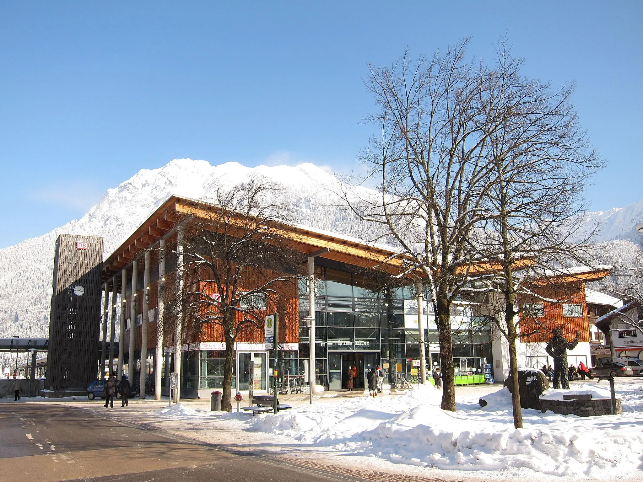Photo showing: Bahnhof Oberstdorf