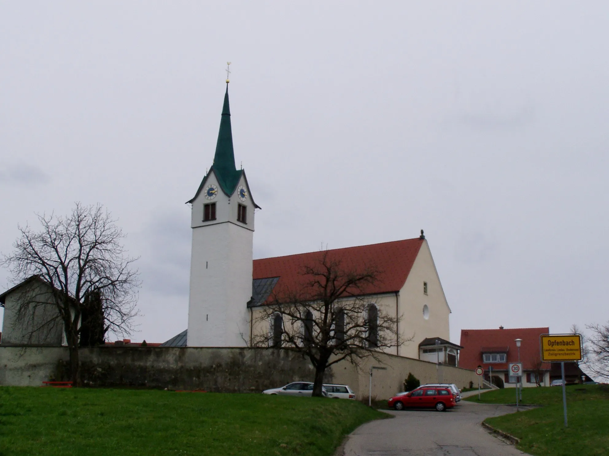Photo showing: Kirche in Opfenbach