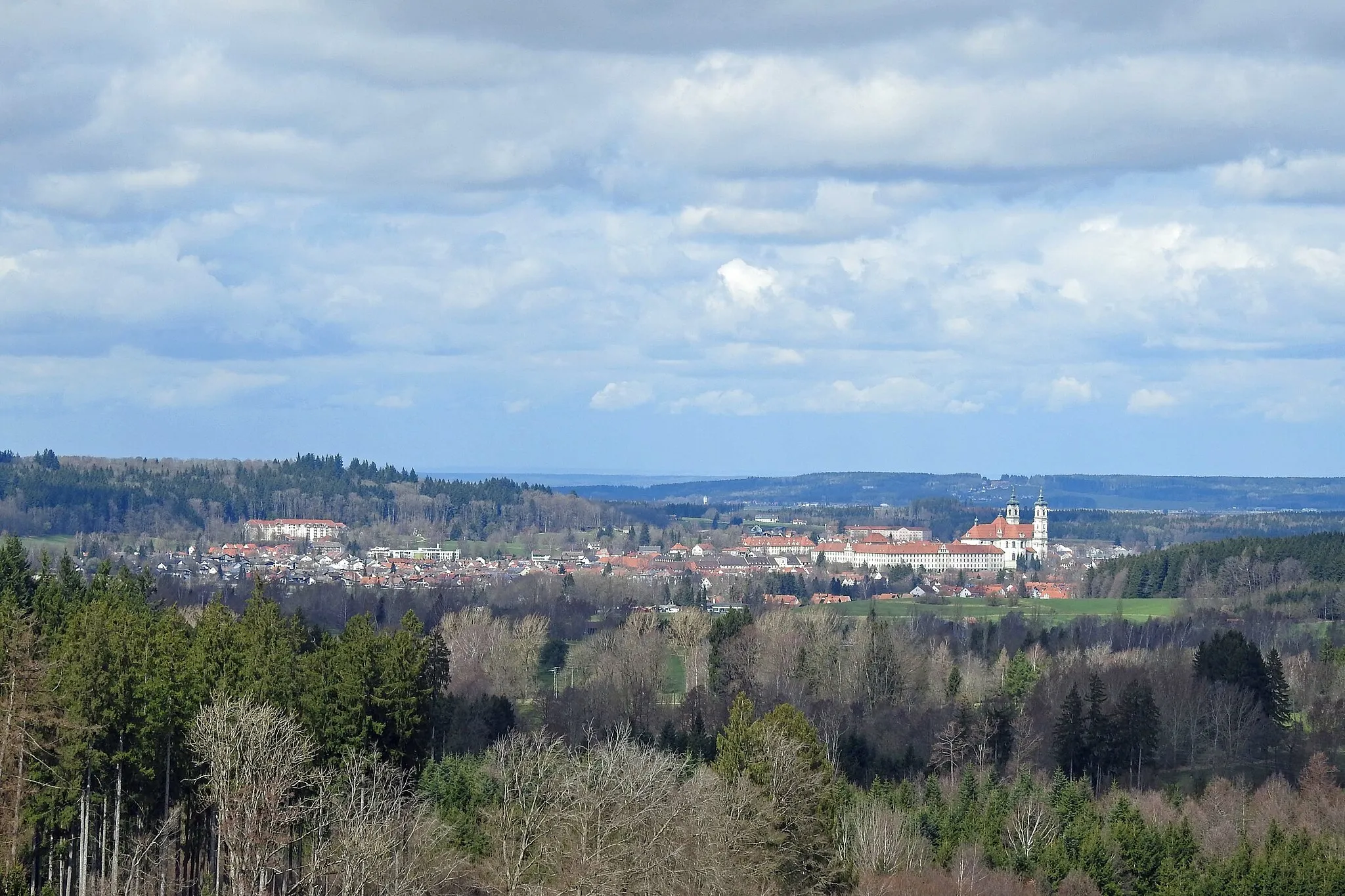 Photo showing: Ottobeuren von Südosten