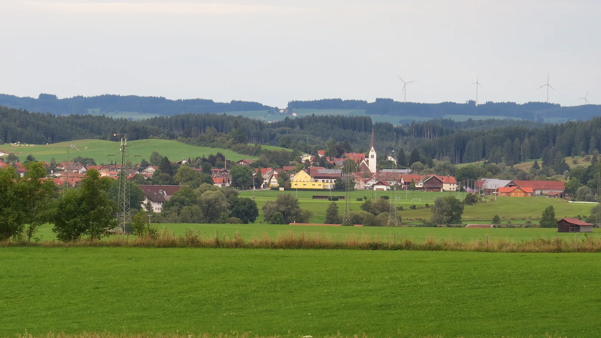 Photo showing: Ruderatshofen von Osten