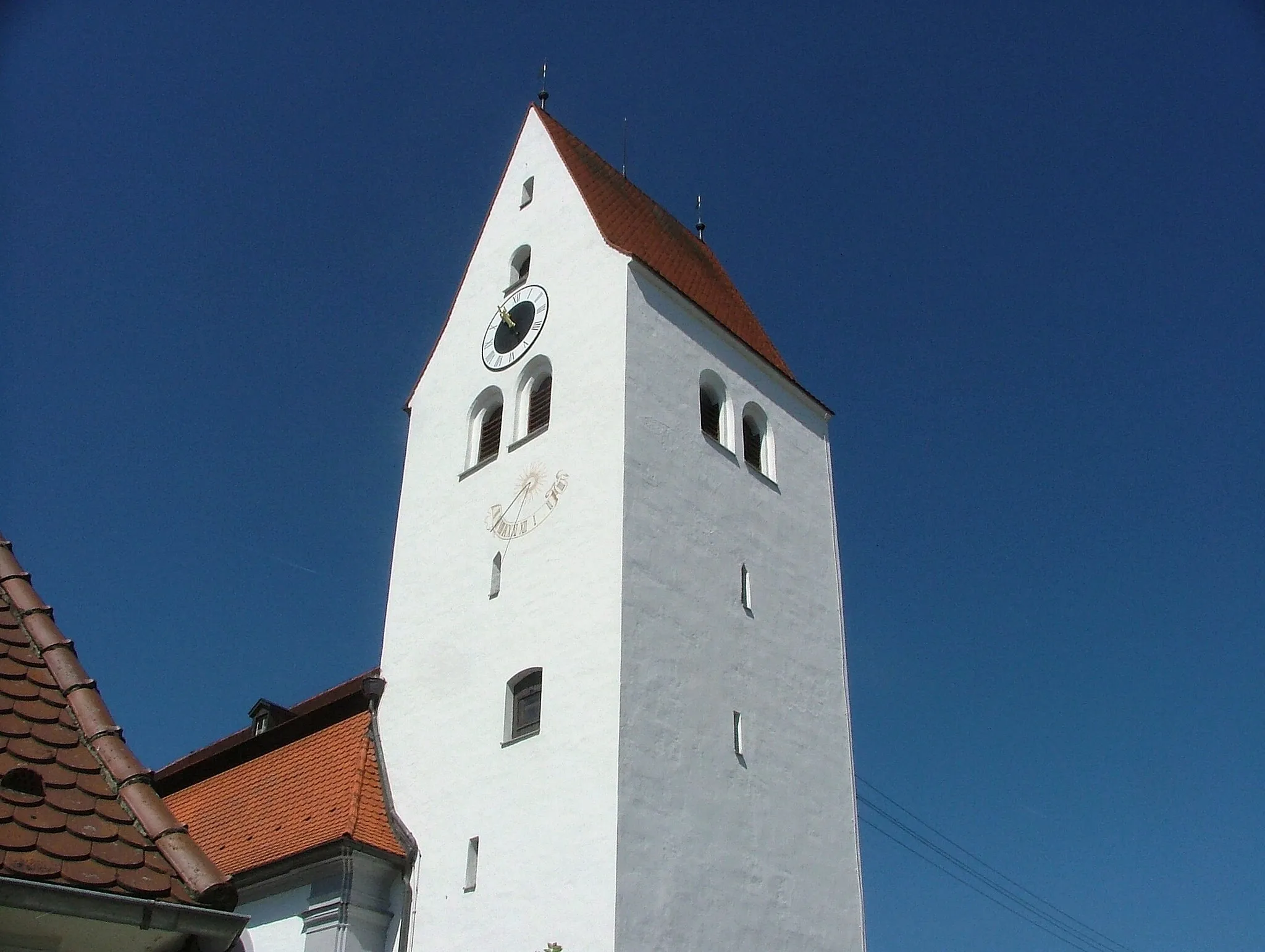 Photo showing: Kirchturm