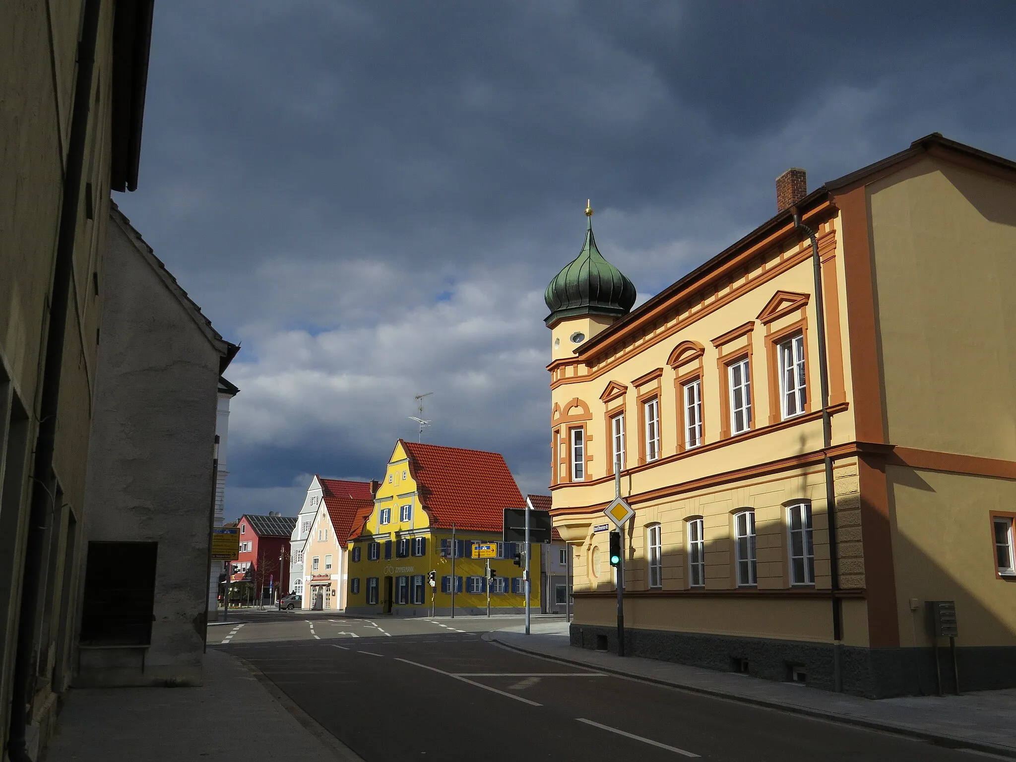 Photo showing: Edmund-Zimmermann-Str. 1 in Thannhausen