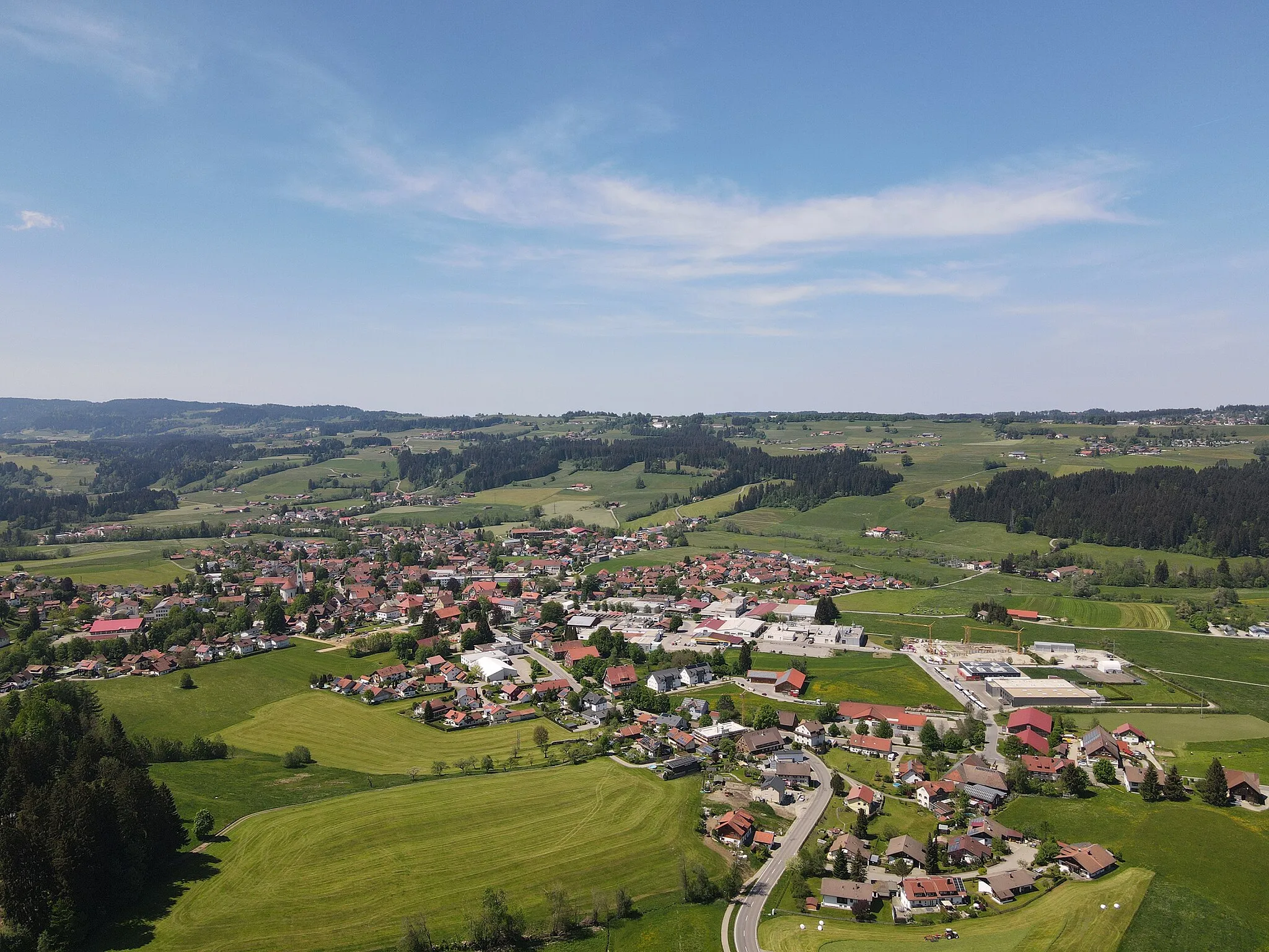 Photo showing: Weiler mit Blick nach Nordwest