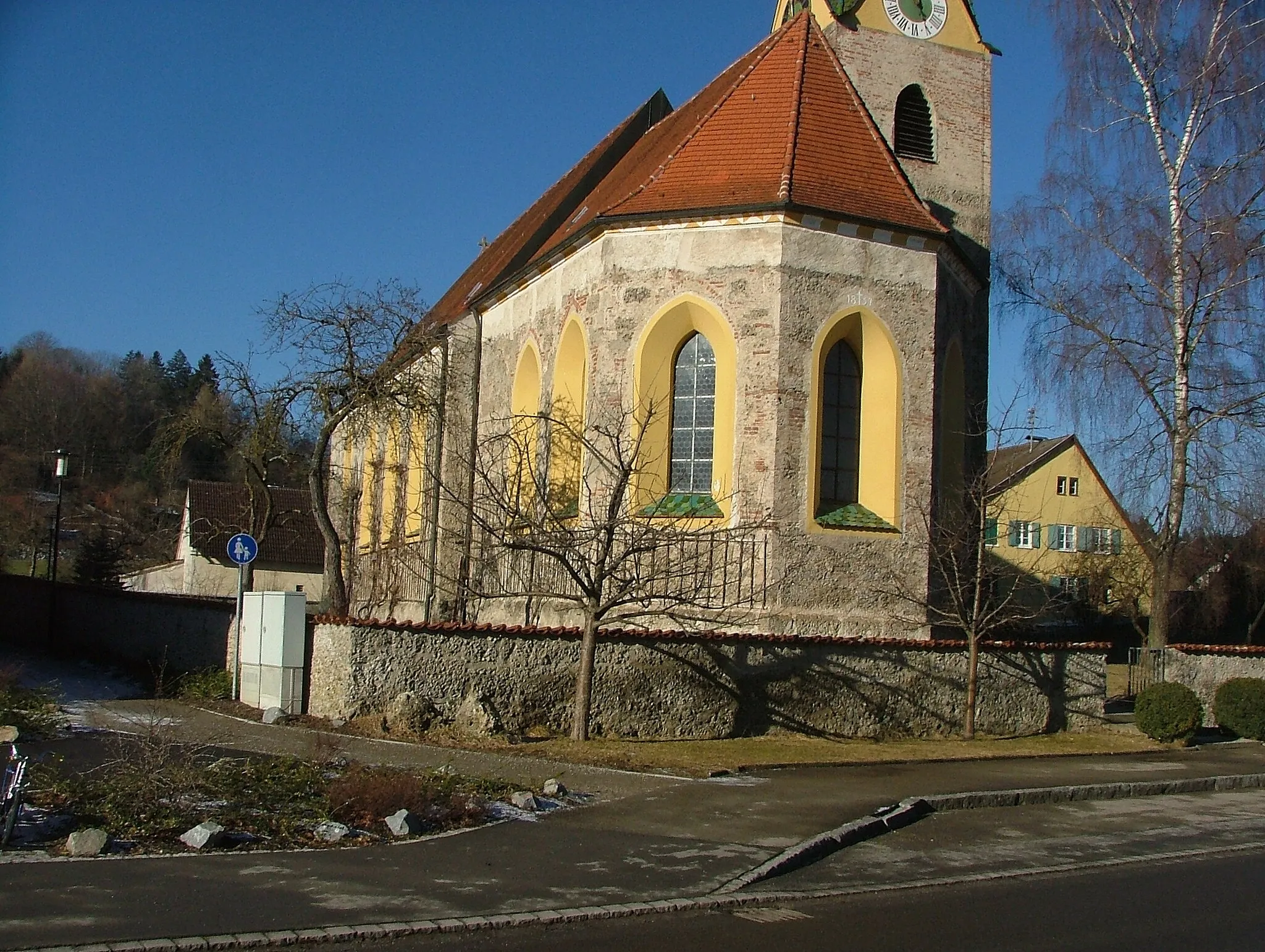 Photo showing: Evangelisch Lutherische Kirche in Woringen
