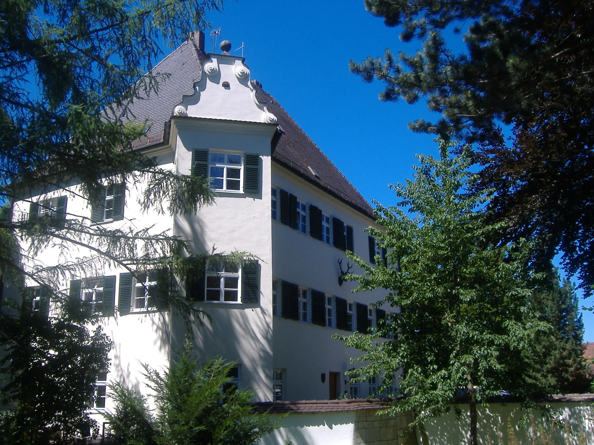 Photo showing: Schloss Zusmarshausen
