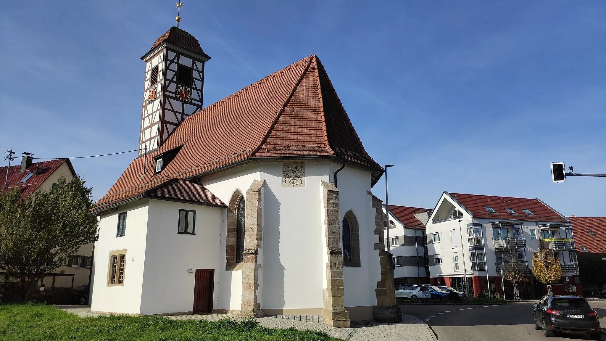 Photo showing: Allmersbach im Tal Kirche