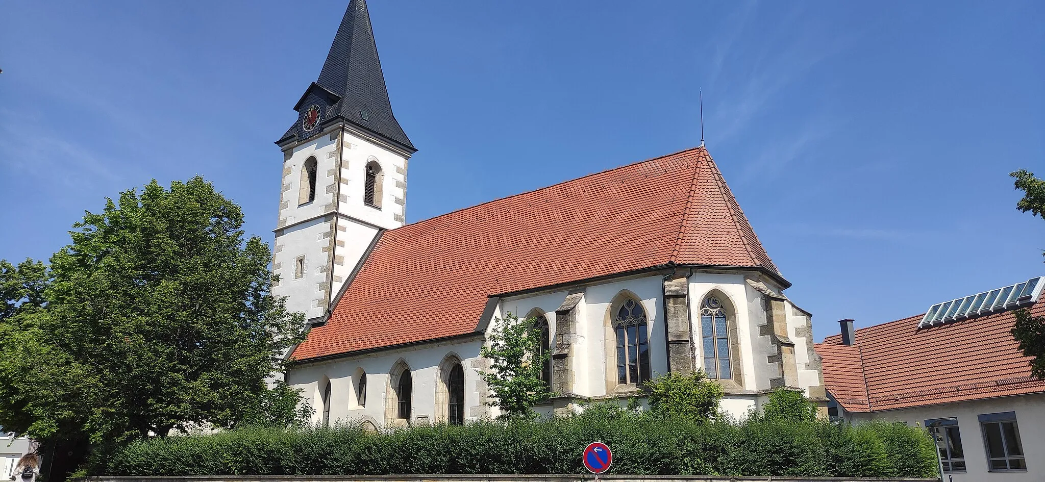 Photo showing: Aegidiuskirche in Baltmannsweiler, 2021