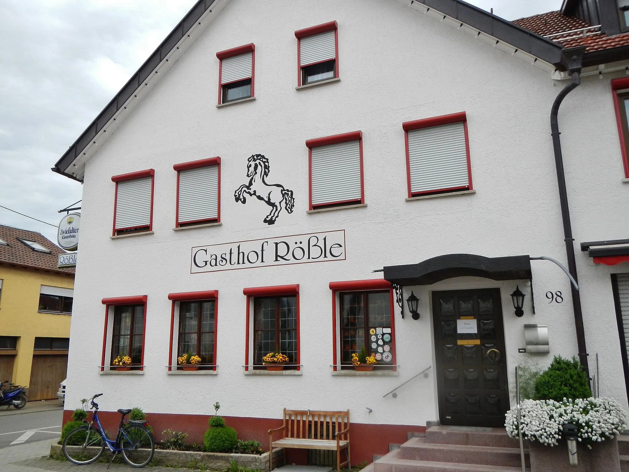 Photo showing: Gasthof Rößle in Dettingen