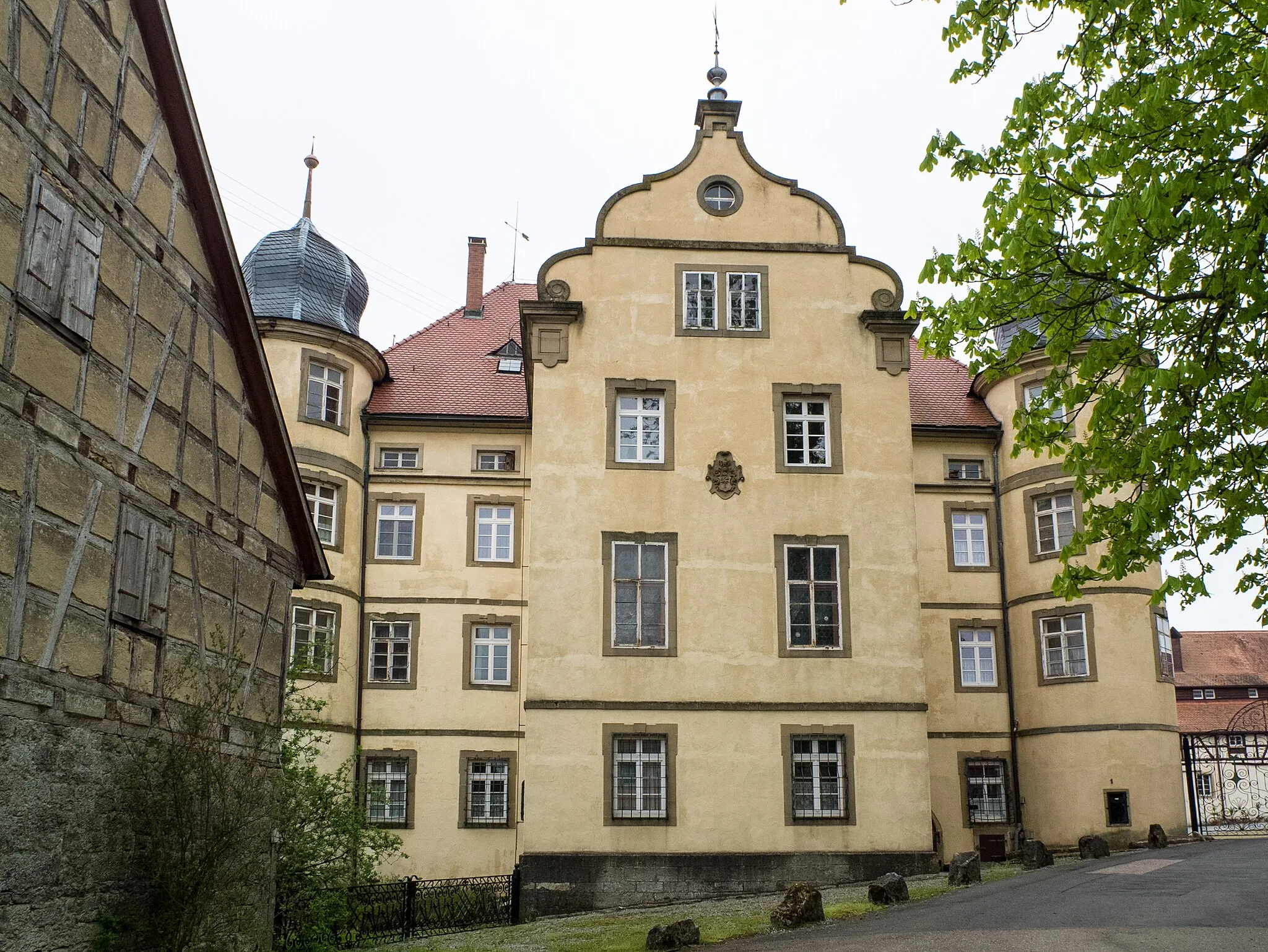 Photo showing: Schloss Meßbach im Dörzbacher Ortsteil Meßbach.