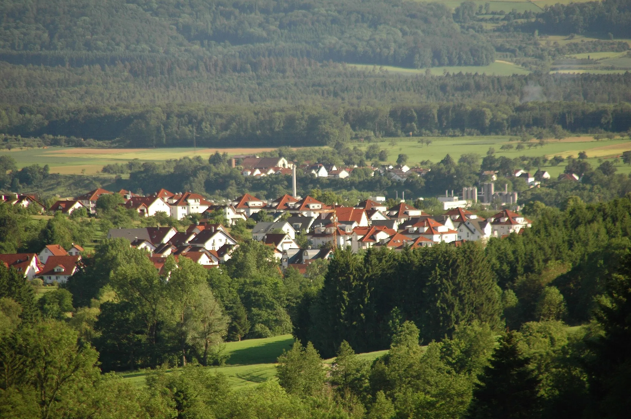 Photo showing: Ausblick vom Wannenhof nach Eislingen