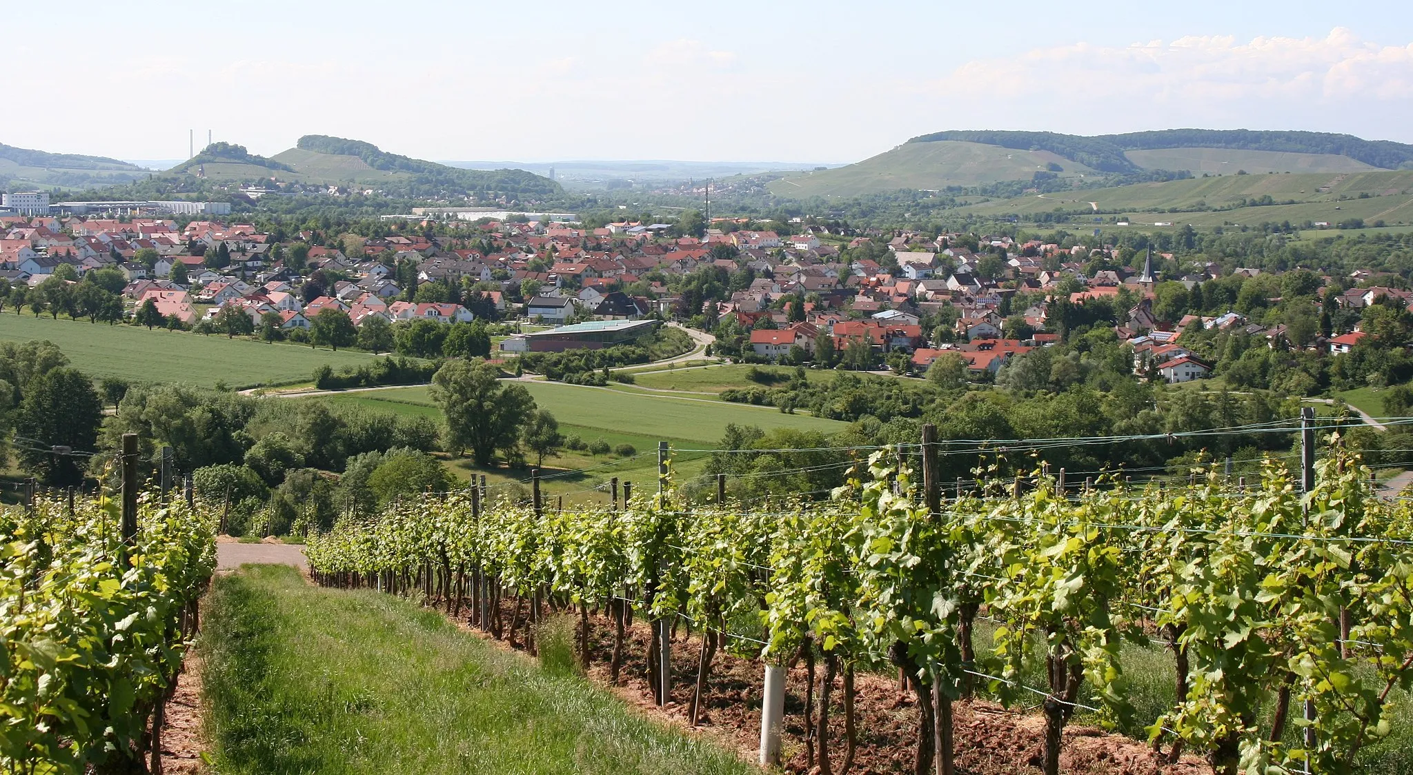 Photo showing: Ellhofen from the South-East