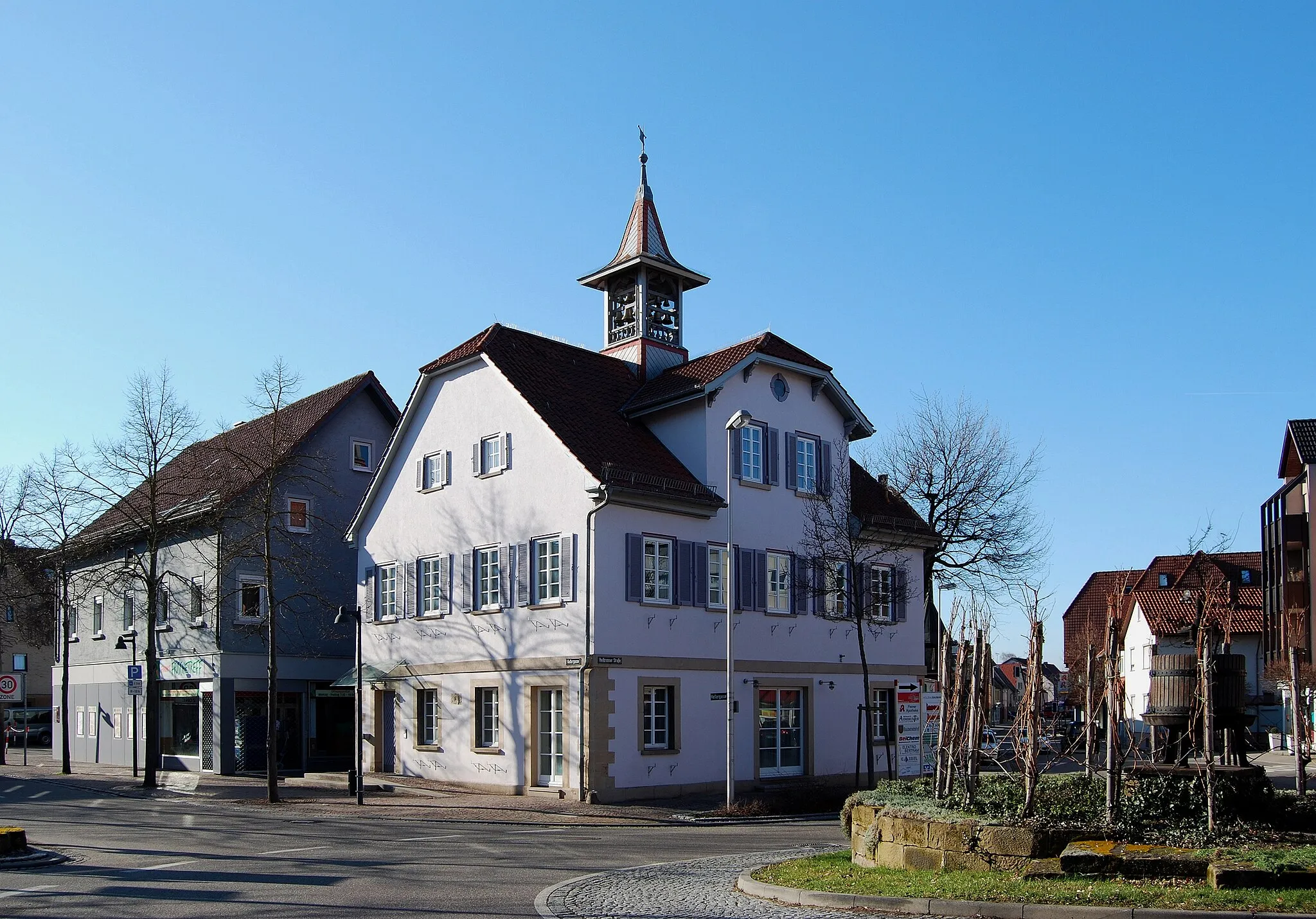 Photo showing: The old town hall of Flein, Baden-Württemberg.