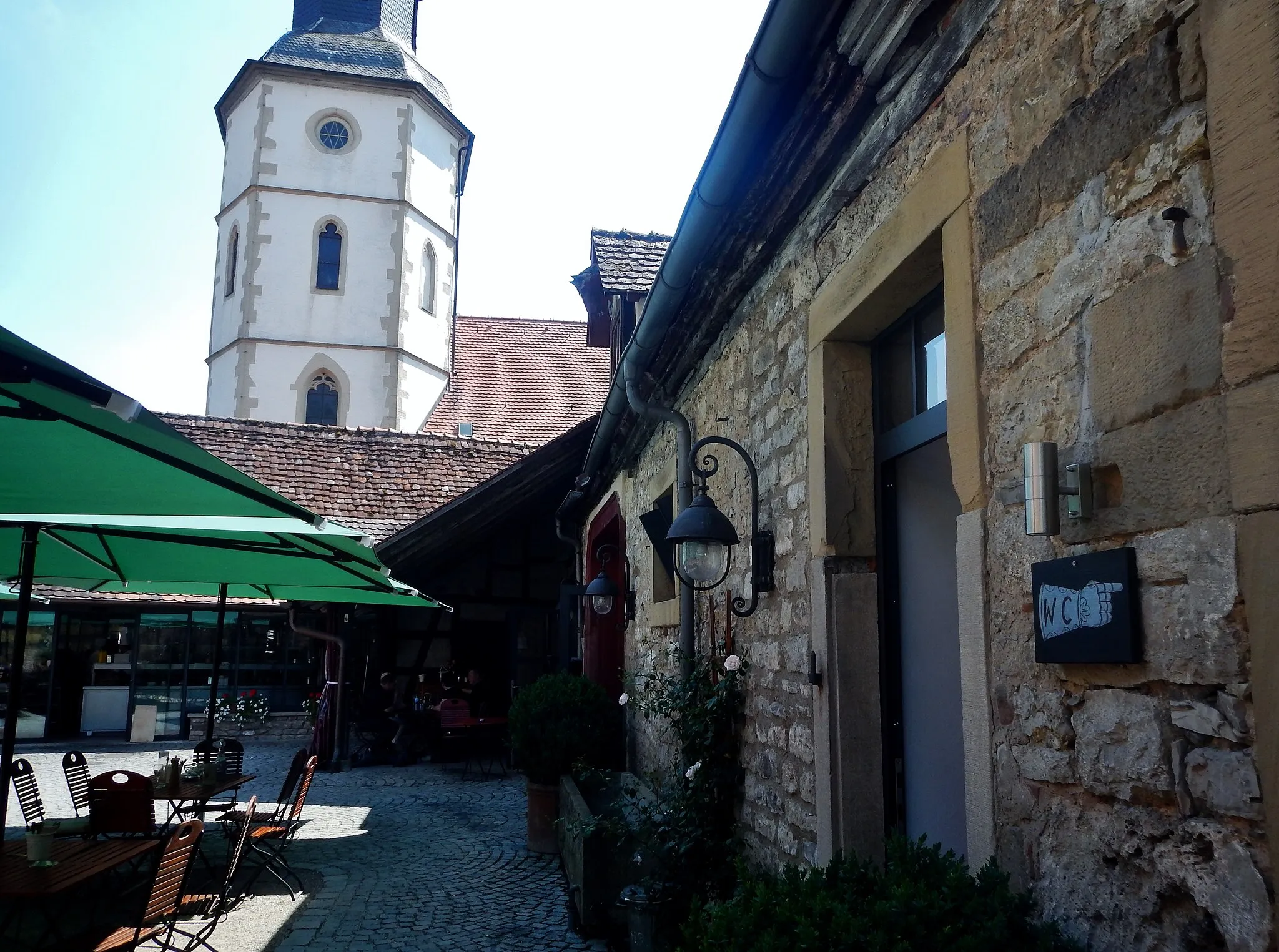 Photo showing: Restaurant Rotes Schloss in Jagsthausen